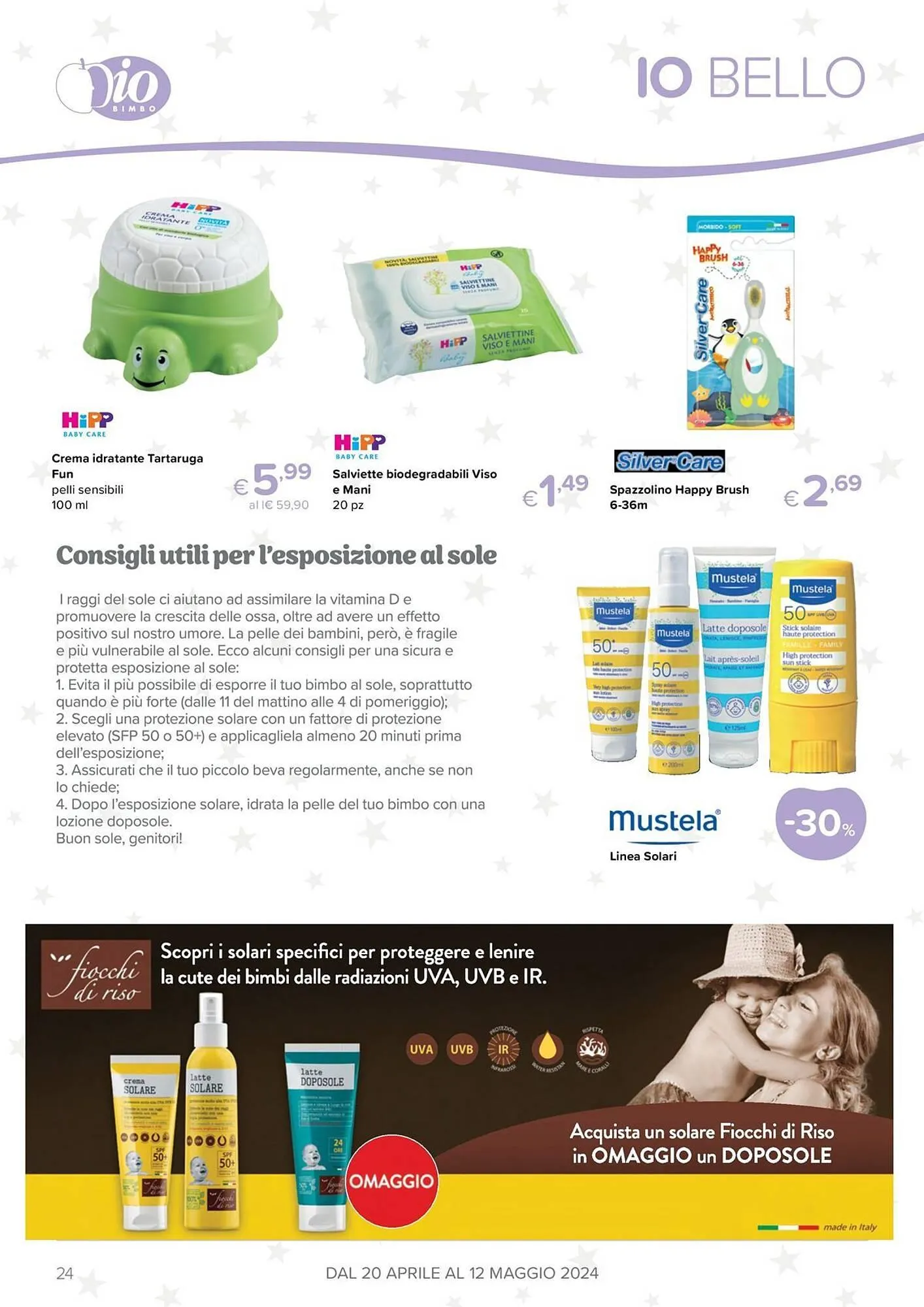 Volantino Io Bimbo da 22 aprile a 12 maggio di 2024 - Pagina del volantino 24