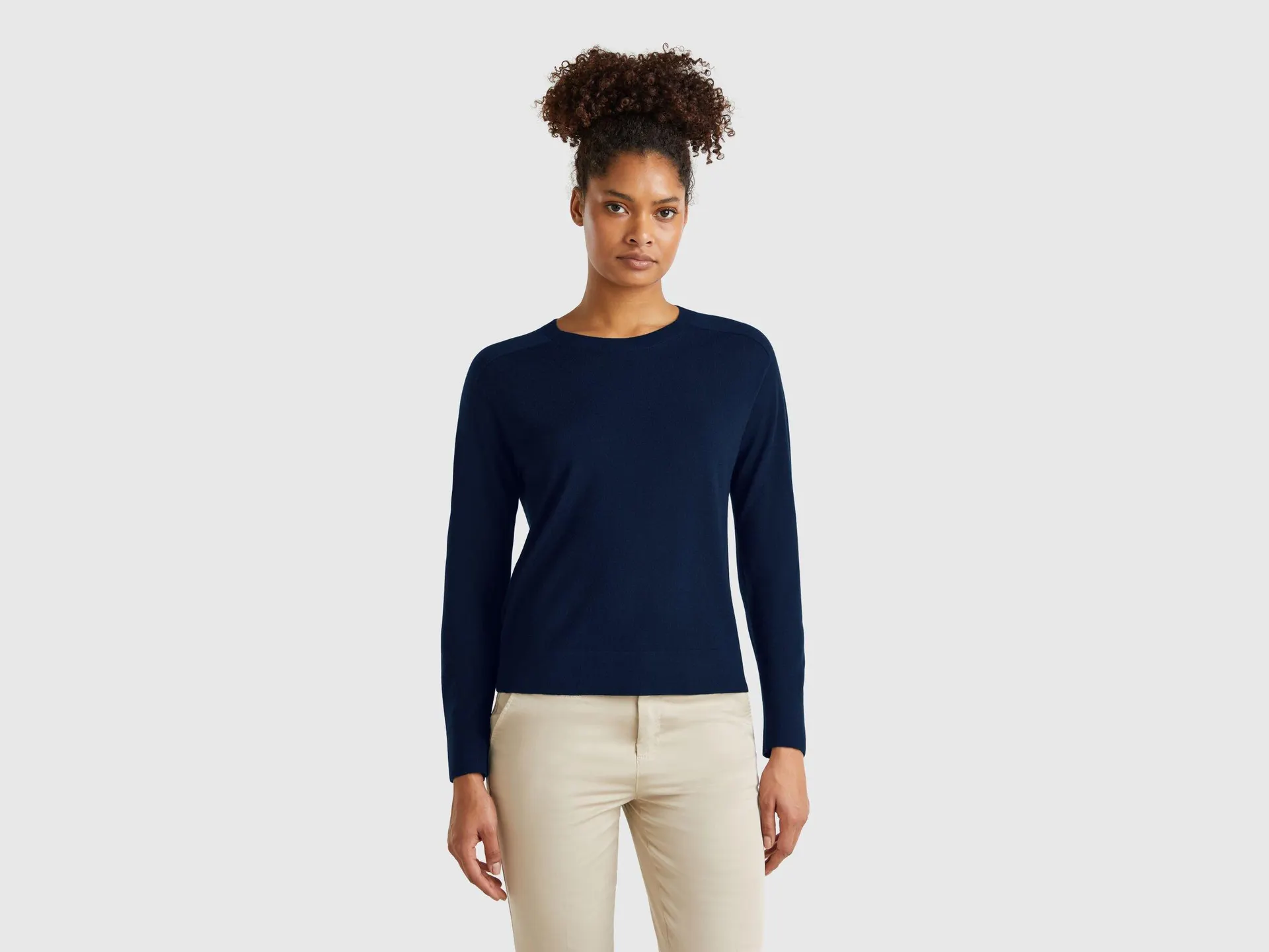 Maglia in pura lana Merino