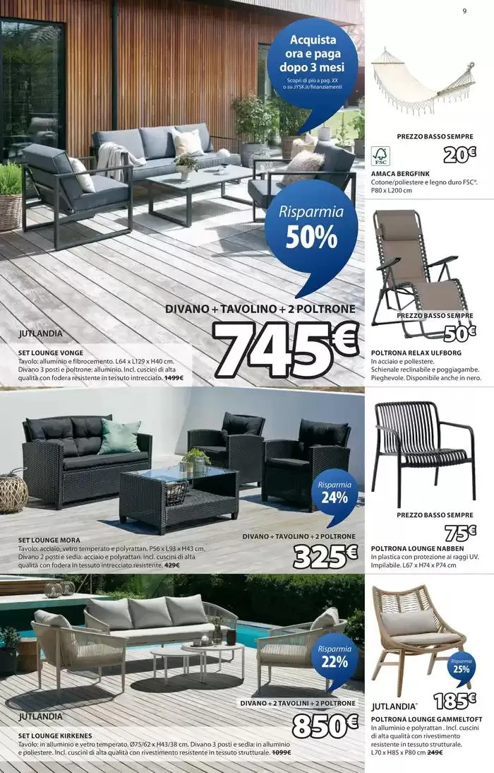 Una grande offerta per il tuo giardino da 8 maggio a 4 giugno di 2025 - Pagina del volantino 9