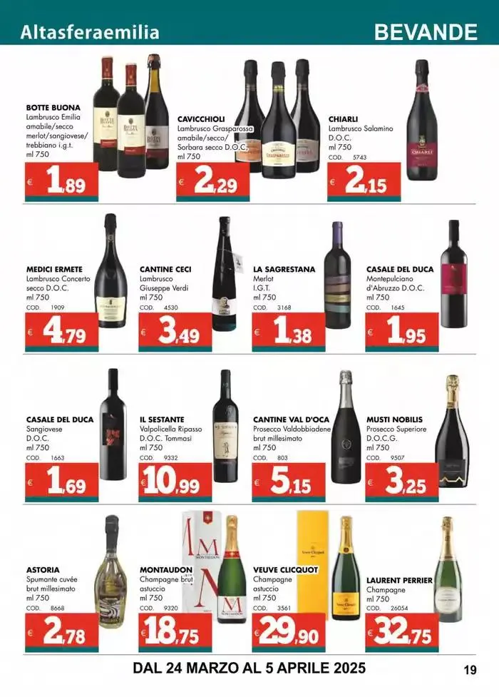 Il meglio per voi professionisti da 25 marzo a 5 aprile di 2025 - Pagina del volantino 19