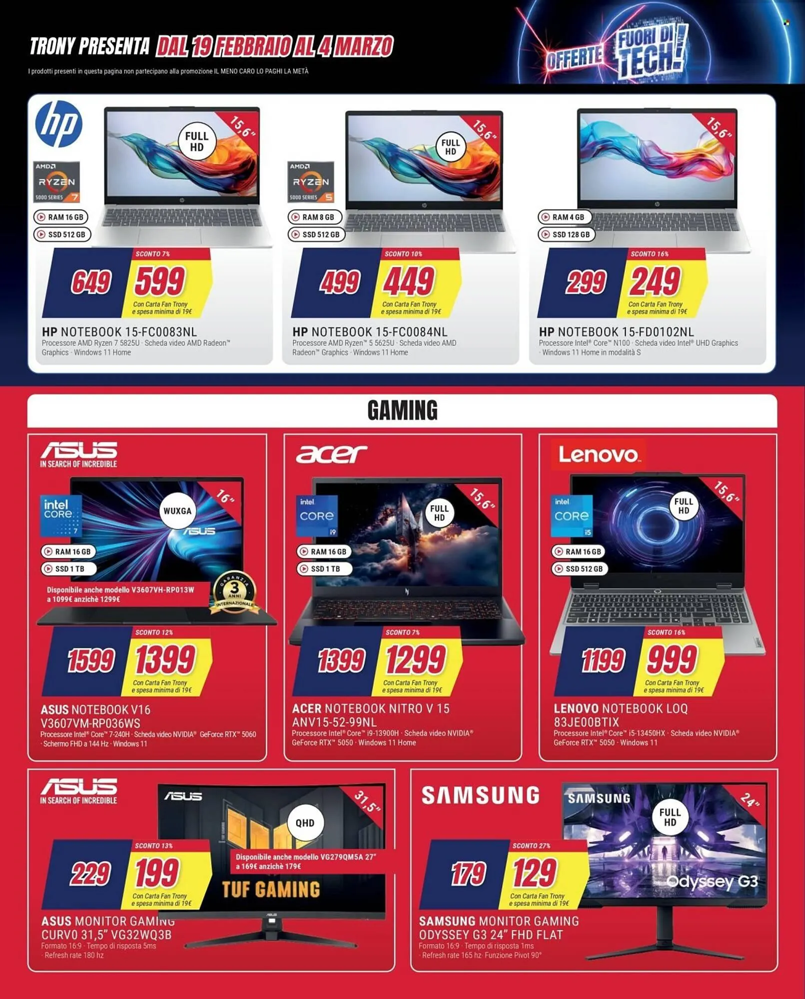 Volantino Trony da 19 febbraio a 18 marzo di 2026 - Pagina del volantino 28