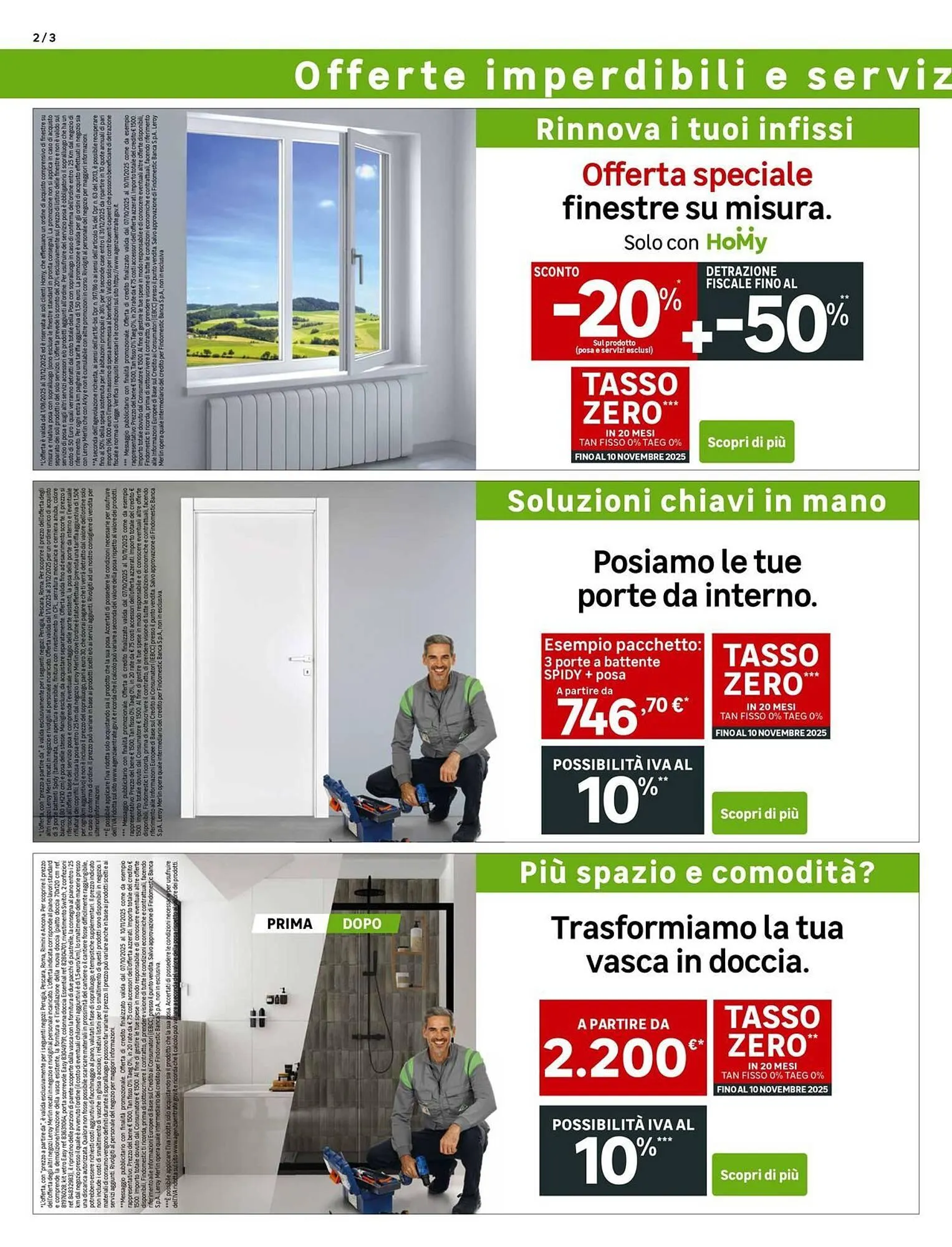 Volantino Leroy Merlin da 7 ottobre a 10 novembre di 2025 - Pagina del volantino 2