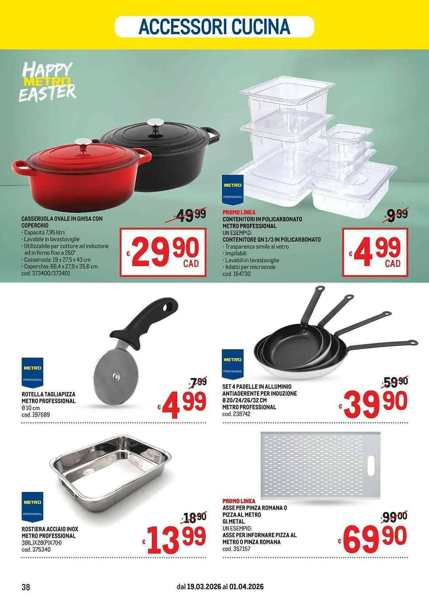 Volantino Metro da 19 marzo a 1 aprile di 2026 - Pagina del volantino 38