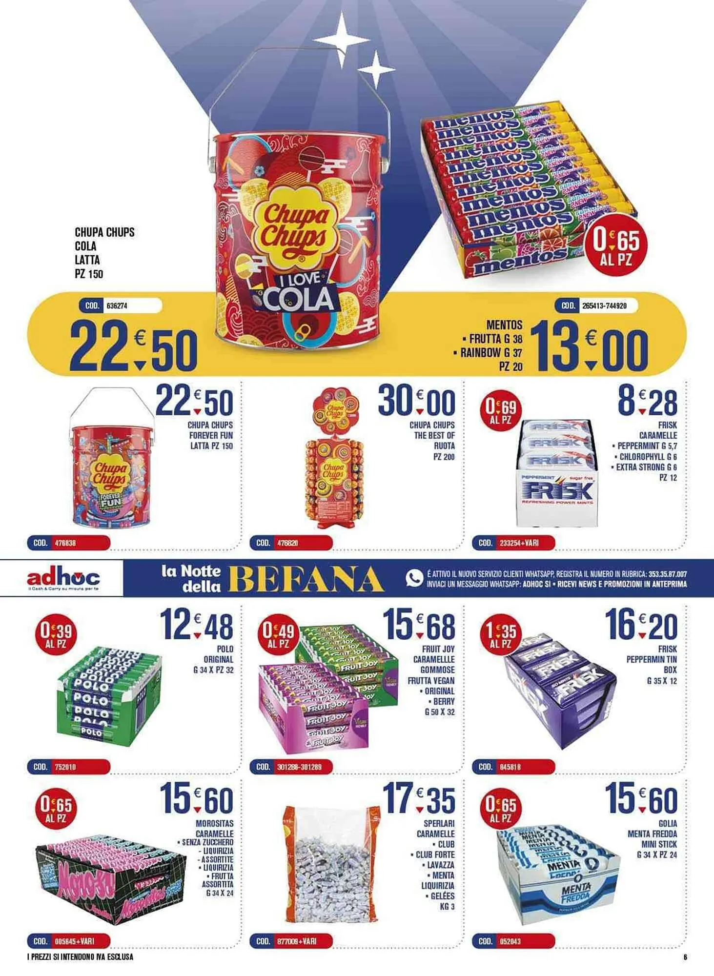 Volantino Adhoc da 27 dicembre a 7 gennaio di 2024 - Pagina del volantino 6