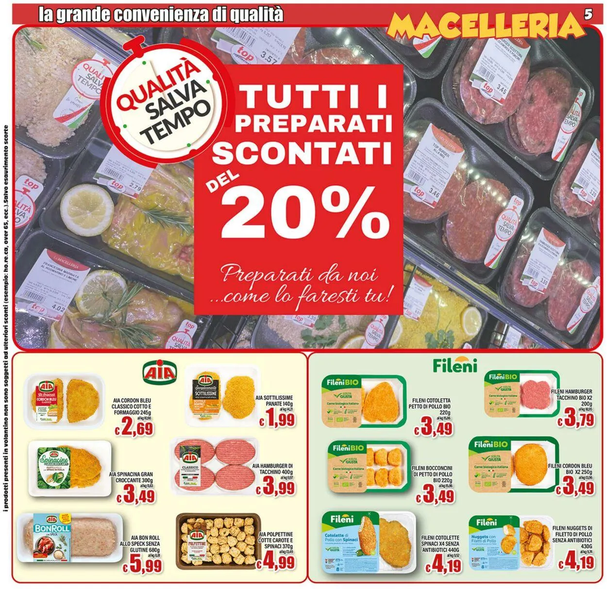 Top Supermercati Volantino attuale da 28 agosto a 11 settembre di 2025 - Pagina del volantino 5