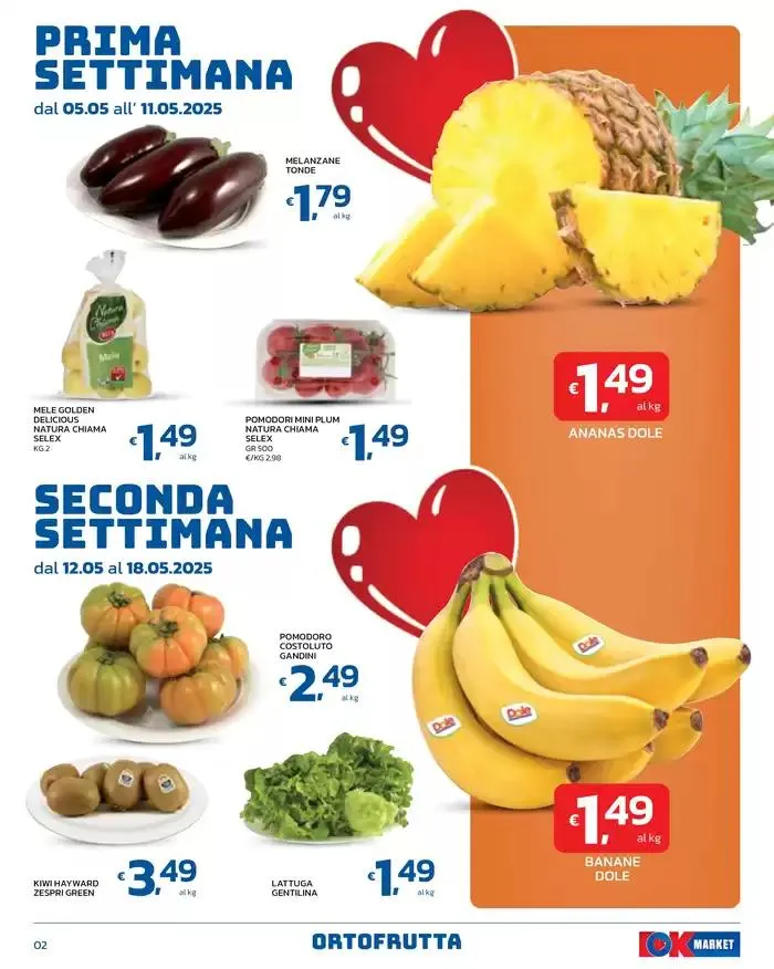 GRANDI SCONTI CON IL RISPARMIO da 5 maggio a 18 maggio di 2025 - Pagina del volantino 2