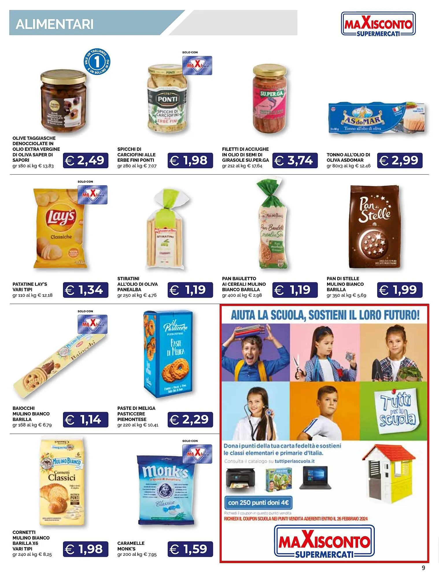 Volantino Maxisconto da 21 settembre a 4 ottobre di 2023 - Pagina del volantino 9