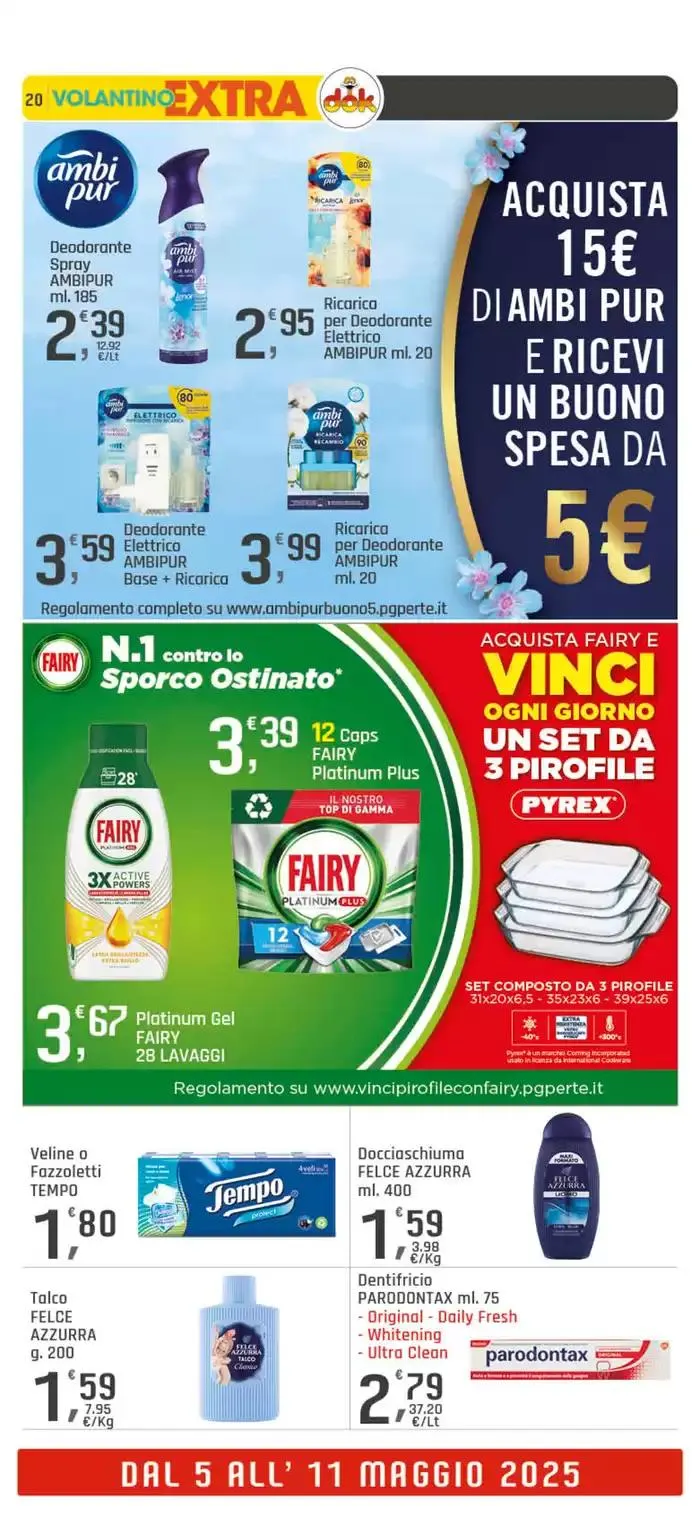 Con 20€ di spesa da 5 maggio a 11 maggio di 2025 - Pagina del volantino 20