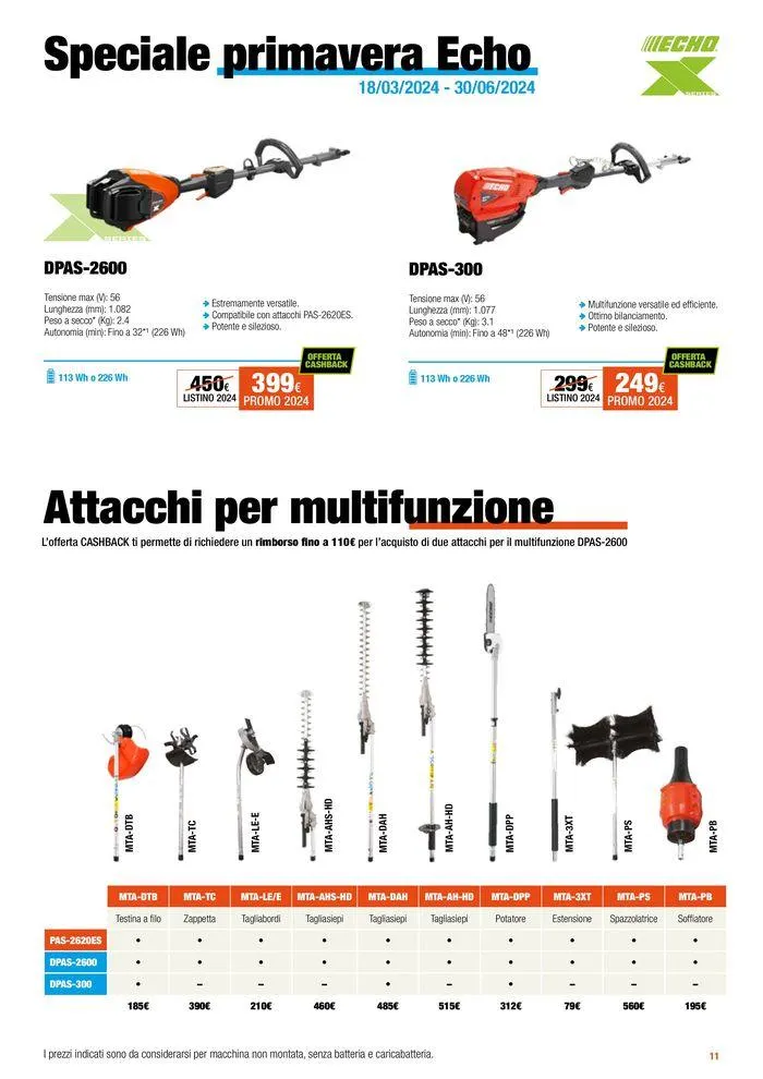 Speciale primavera da 19 giugno a 30 giugno di 2024 - Pagina del volantino 11