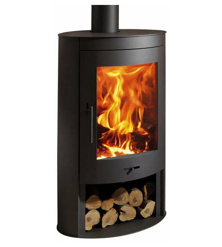 STUFA A LEGNA OVAL 8,7 KW - PANADERO