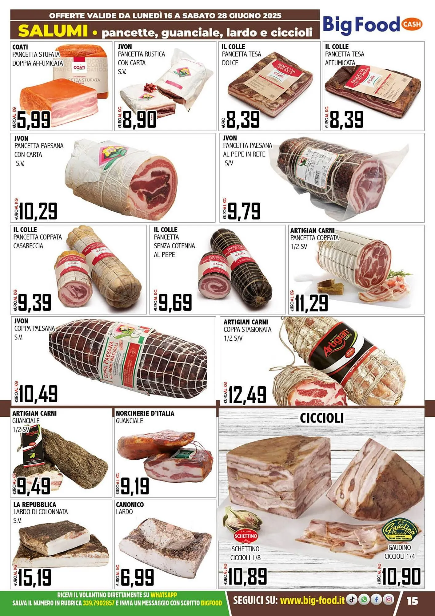 Volantino Big Food da 16 giugno a 28 giugno di 2025 - Pagina del volantino 7