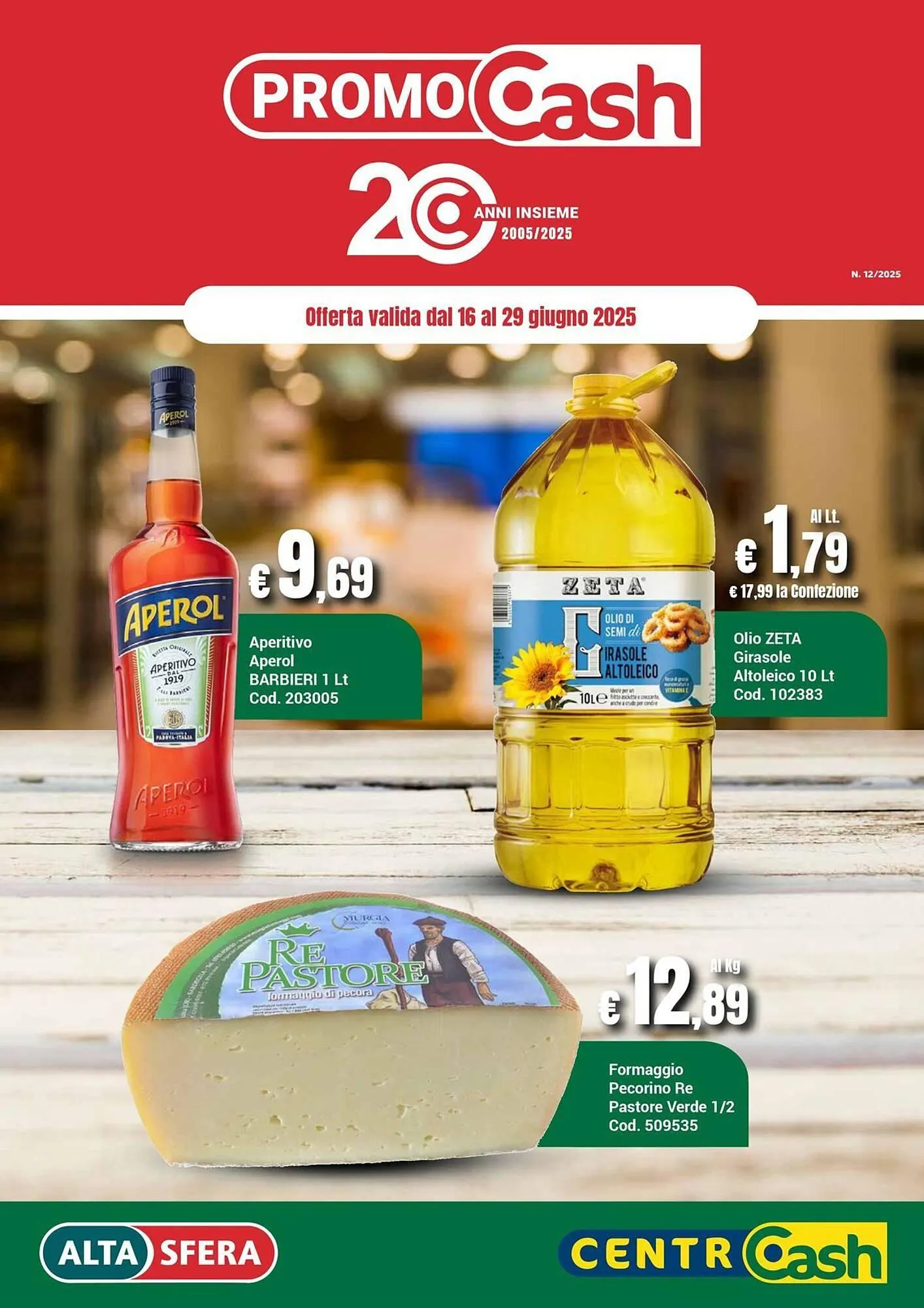 Volantino Centro Cash da 16 giugno a 29 giugno di 2025 - Pagina del volantino 1