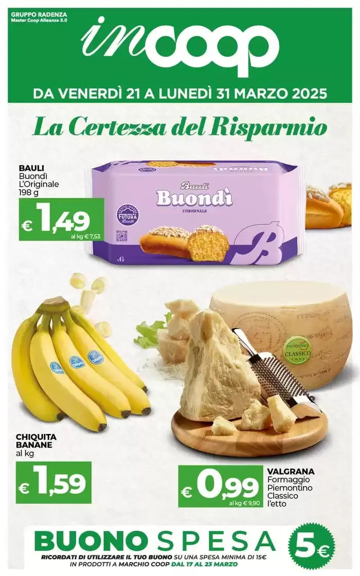 La Certezza del Risparmio da 21 marzo a 31 marzo di 2025 - Pagina del volantino 2