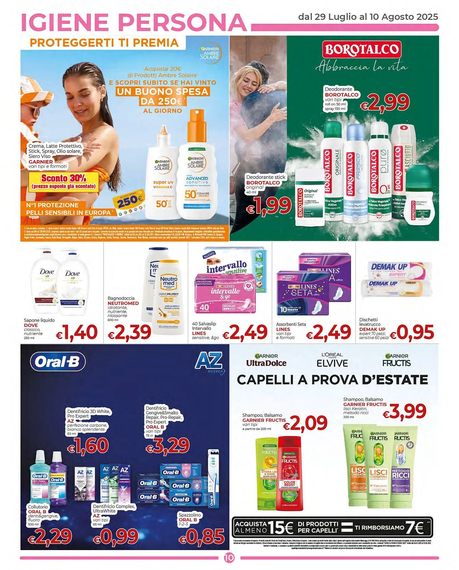 Volantino Supermercati Nonna Isa da 29 luglio a 10 agosto di 2025 - Pagina del volantino 10