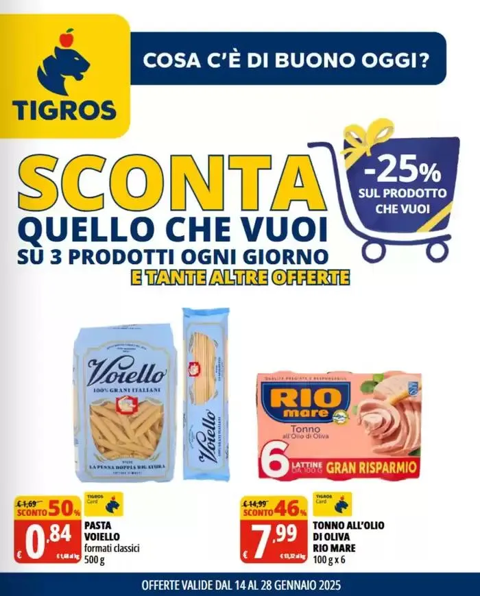 Sconta quello che vuoi da 14 gennaio a 28 gennaio di 2025 - Pagina del volantino 1