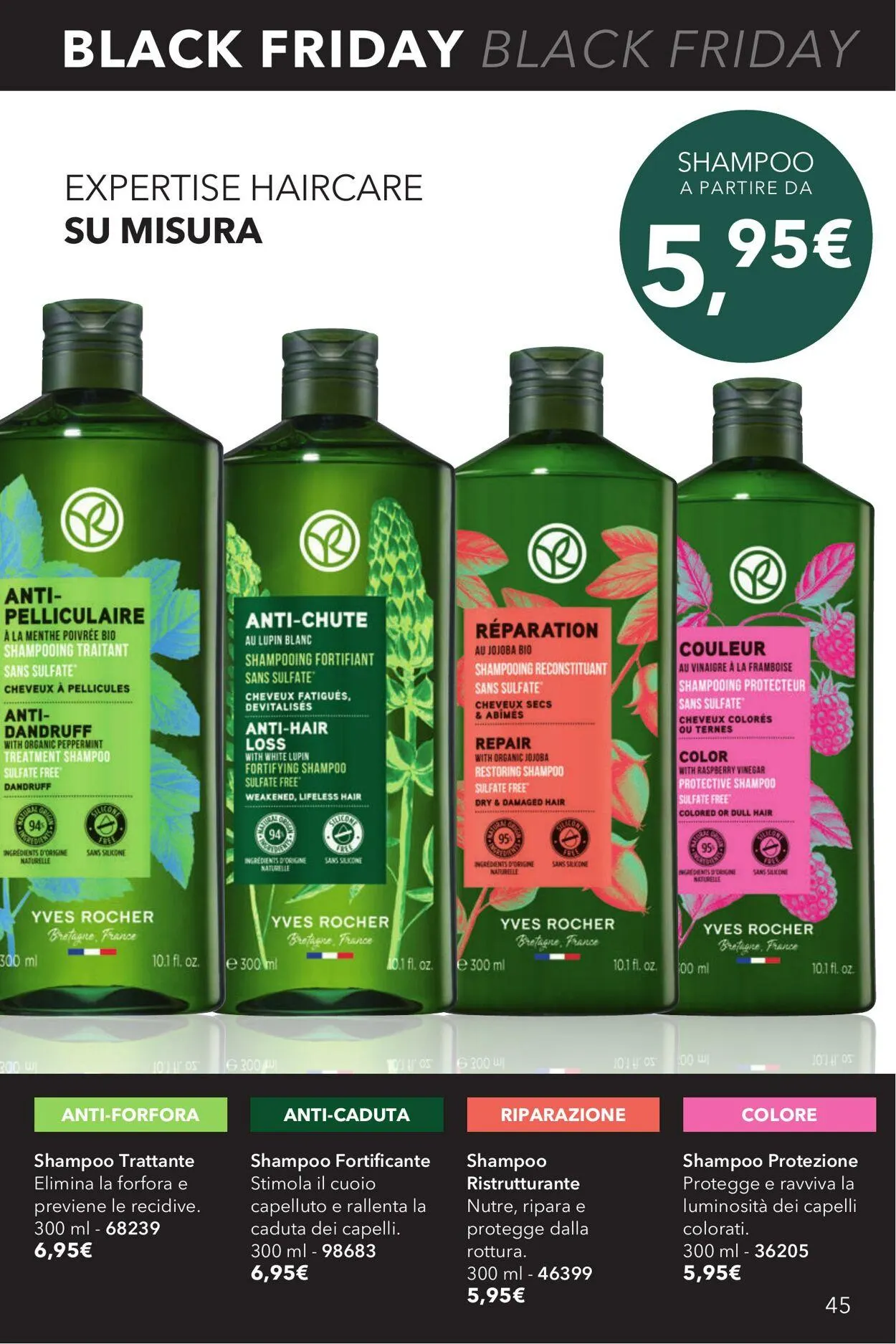 Yves Rocher Volantino attuale da 11 dicembre a 25 dicembre di 2025 - Pagina del volantino 45