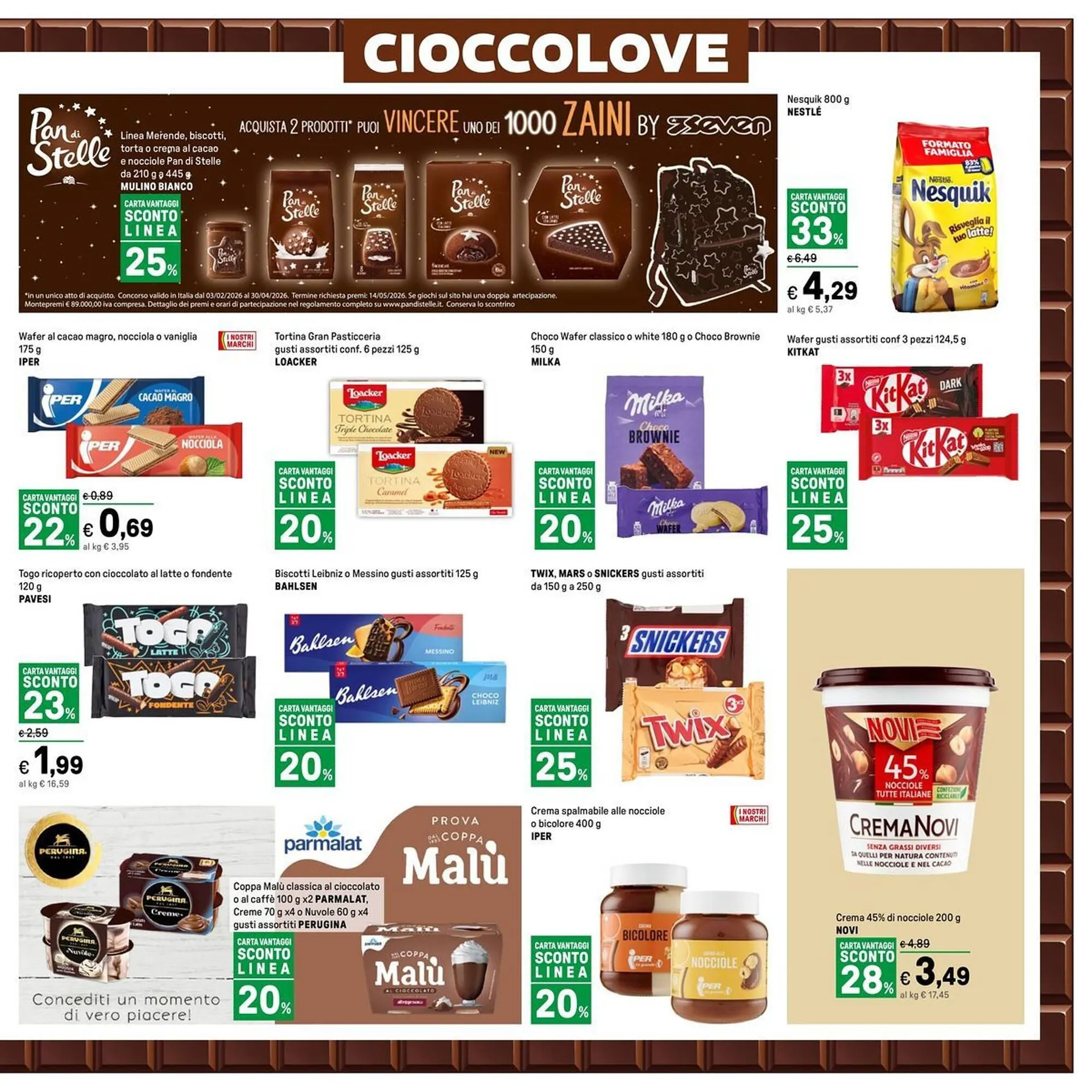 Volantino Iper La Grande da 12 febbraio a 22 febbraio di 2026 - Pagina del volantino 21