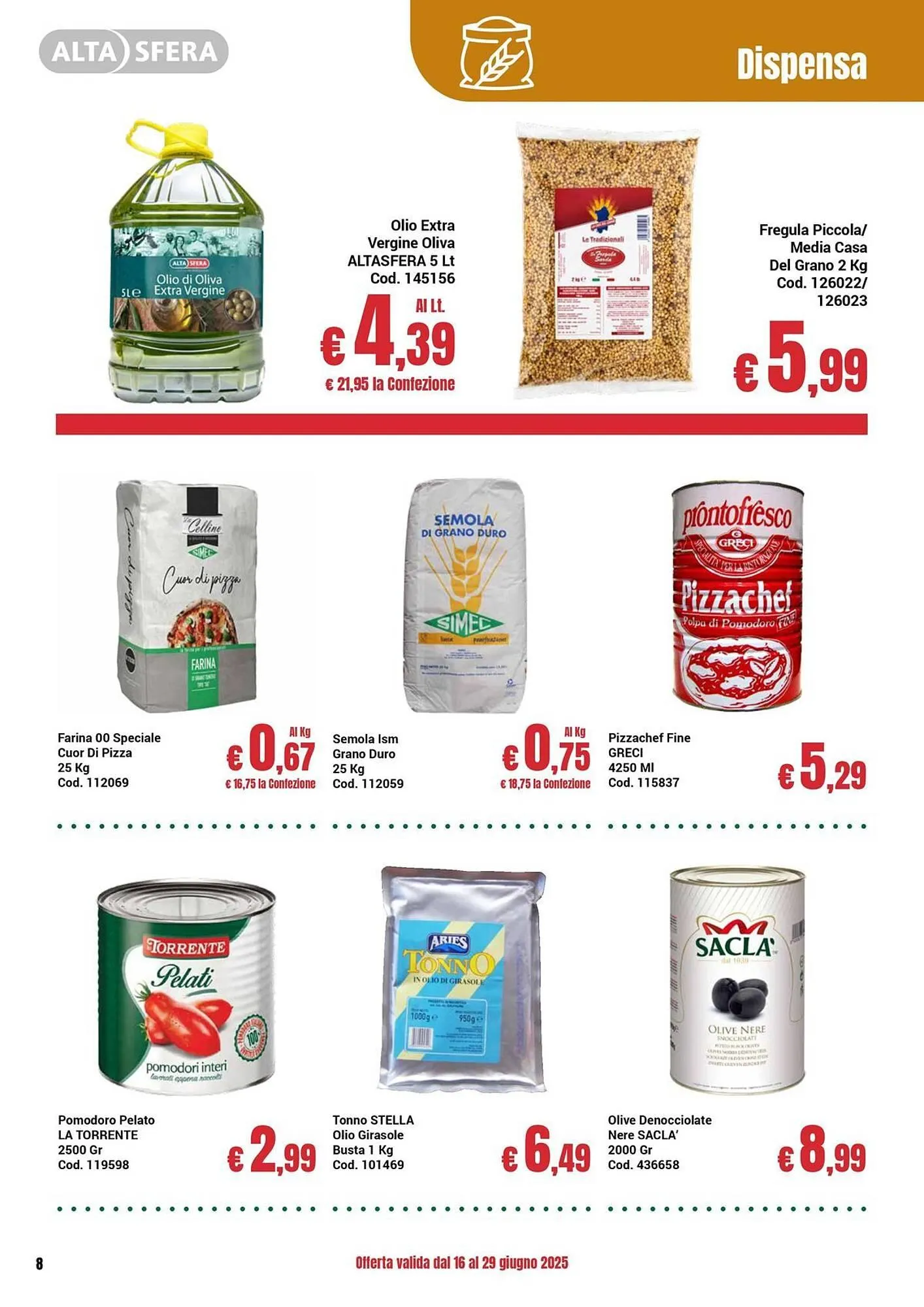 Volantino Centro Cash da 16 giugno a 29 giugno di 2025 - Pagina del volantino 8