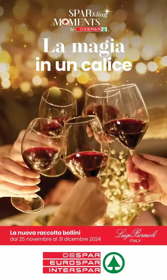 La magia in un calice  da 25 novembre a 31 dicembre di 2024 - Pagina del volantino 1