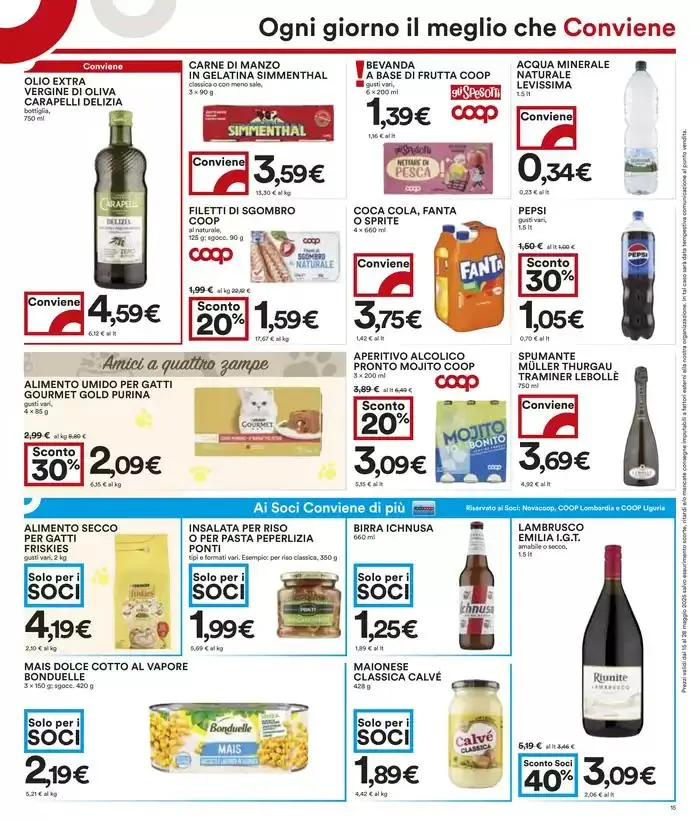 Offerte TOP da 15 maggio a 28 maggio di 2025 - Pagina del volantino 15