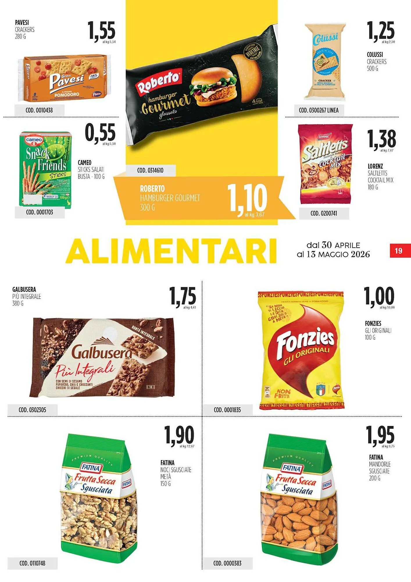 Volantino Carico Cash & Carry da 30 aprile a 13 maggio di 2026 - Pagina del volantino 19