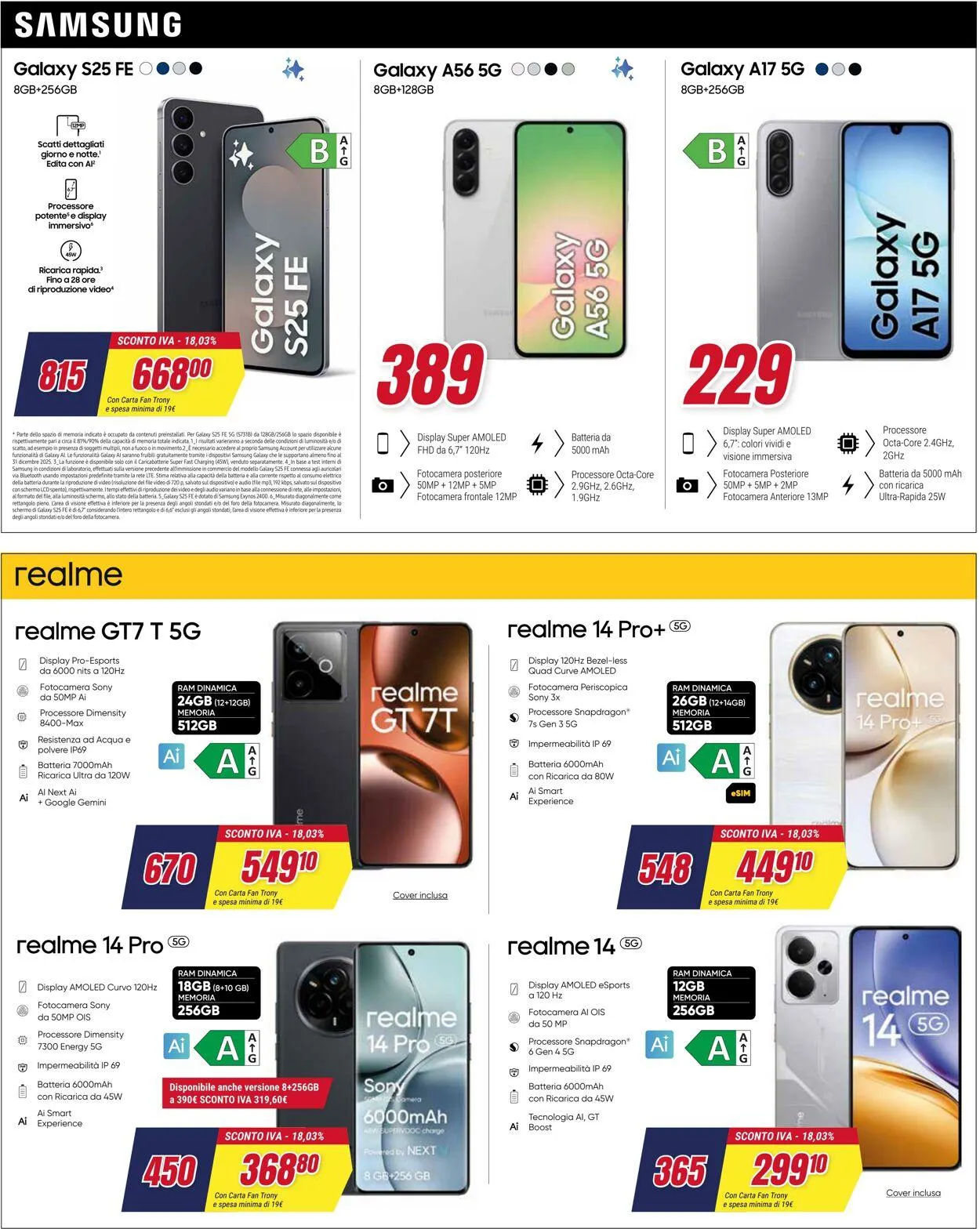 Trony - Milano Volantino attuale da 2 ottobre a 16 ottobre di 2025 - Pagina del volantino 40