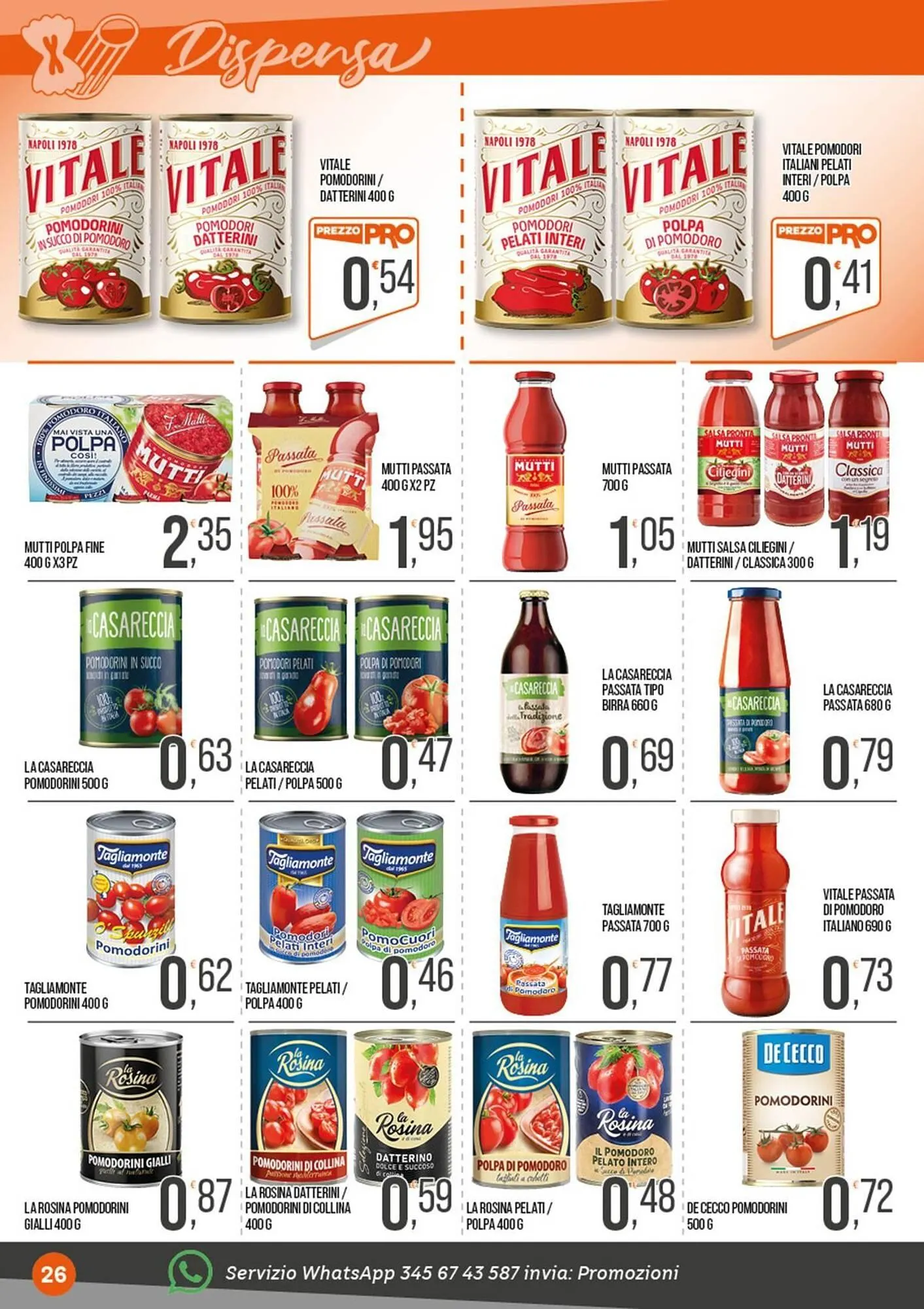 Volantino Cash pro da 9 giugno a 22 giugno di 2025 - Pagina del volantino 26