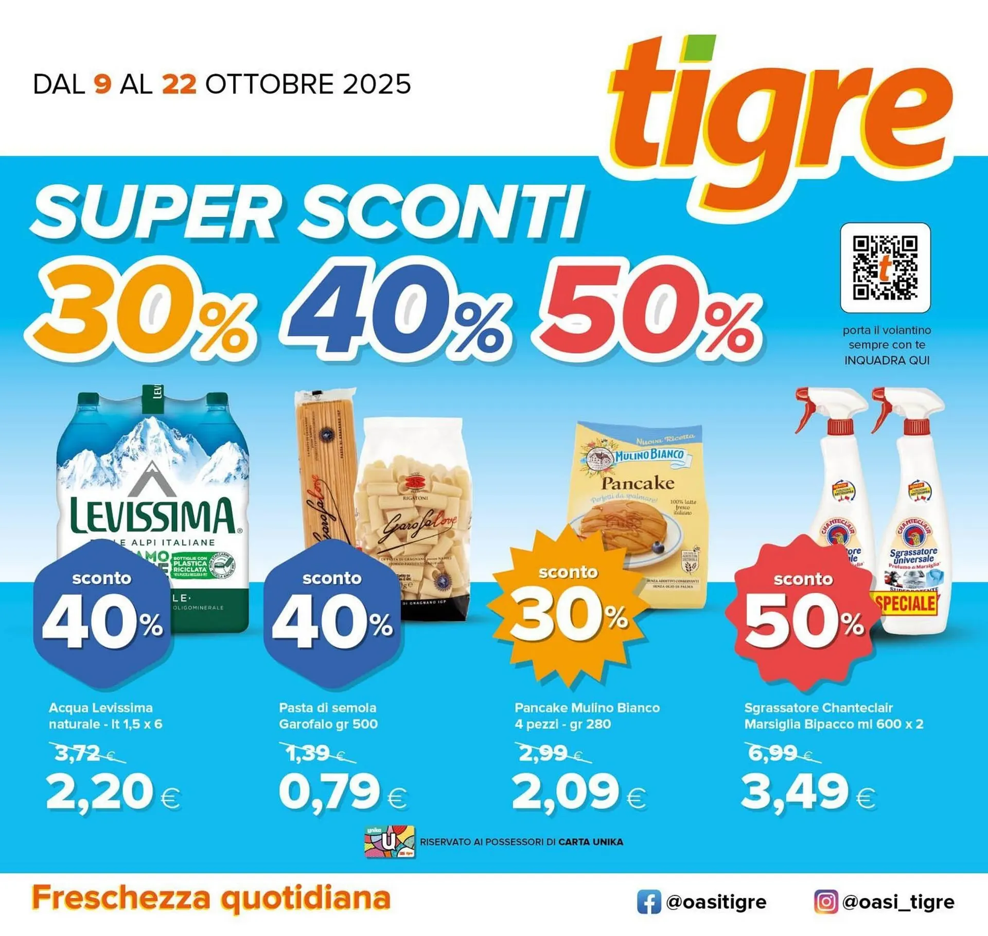 Volantino Tigre da 9 ottobre a 22 ottobre di 2025 - Pagina del volantino 1