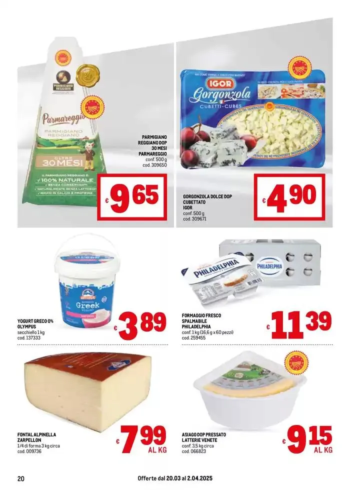 Offerte per te -Area 1 da 20 marzo a 2 aprile di 2025 - Pagina del volantino 20