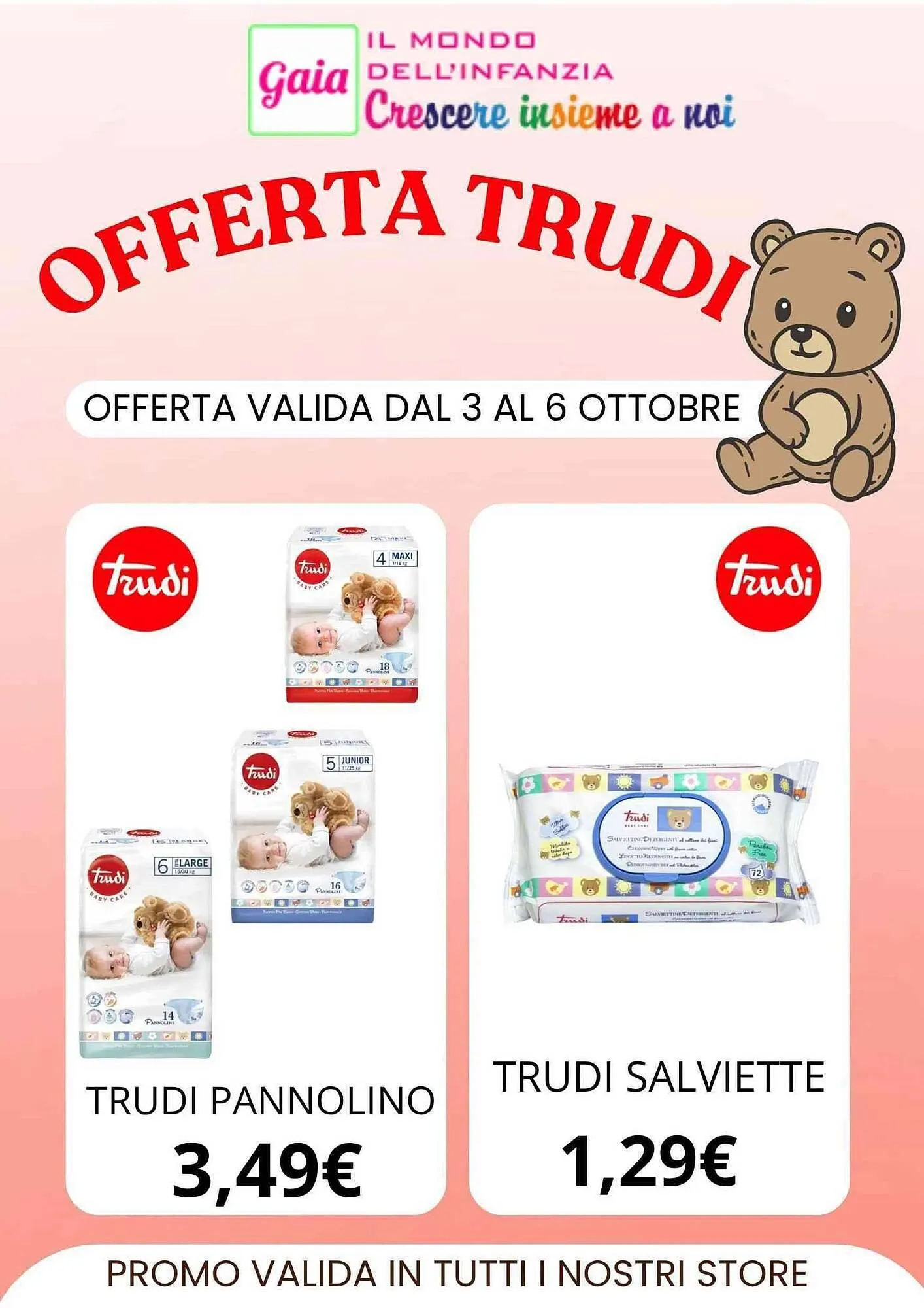 Volantino Sanitaria Gaia da 3 ottobre a 6 ottobre di 2025 - Pagina del volantino 1