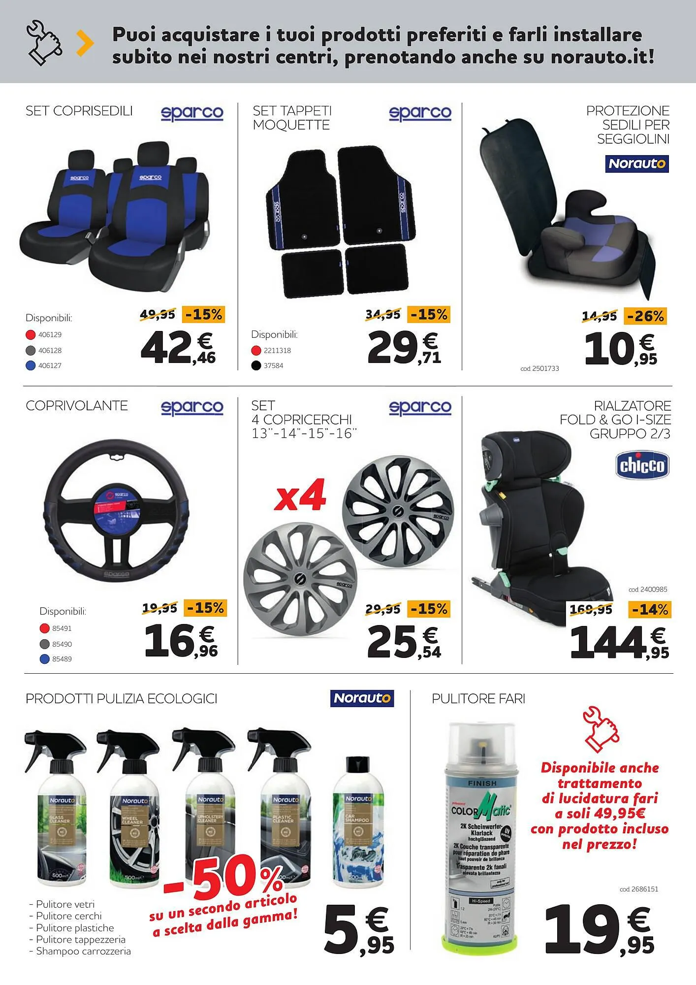 Volantino Norauto da 1 dicembre a 3 gennaio di 2024 - Pagina del volantino 9