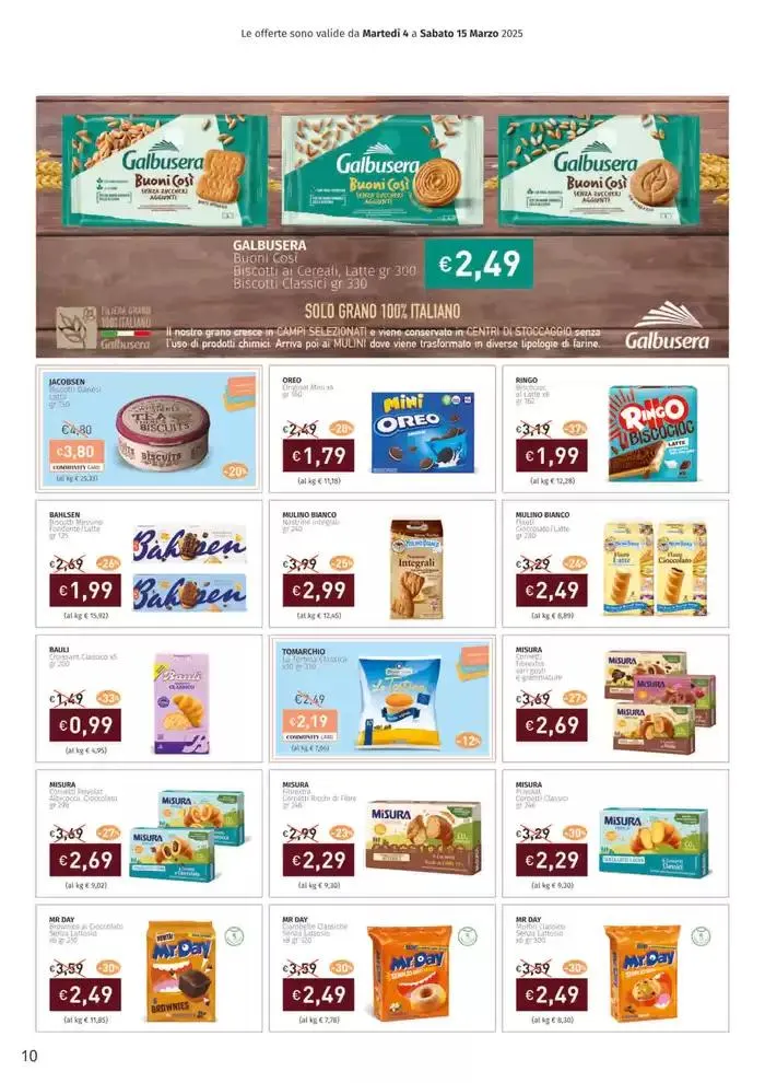 Sana, veloce, facile, unica! da 4 marzo a 15 marzo di 2025 - Pagina del volantino 10