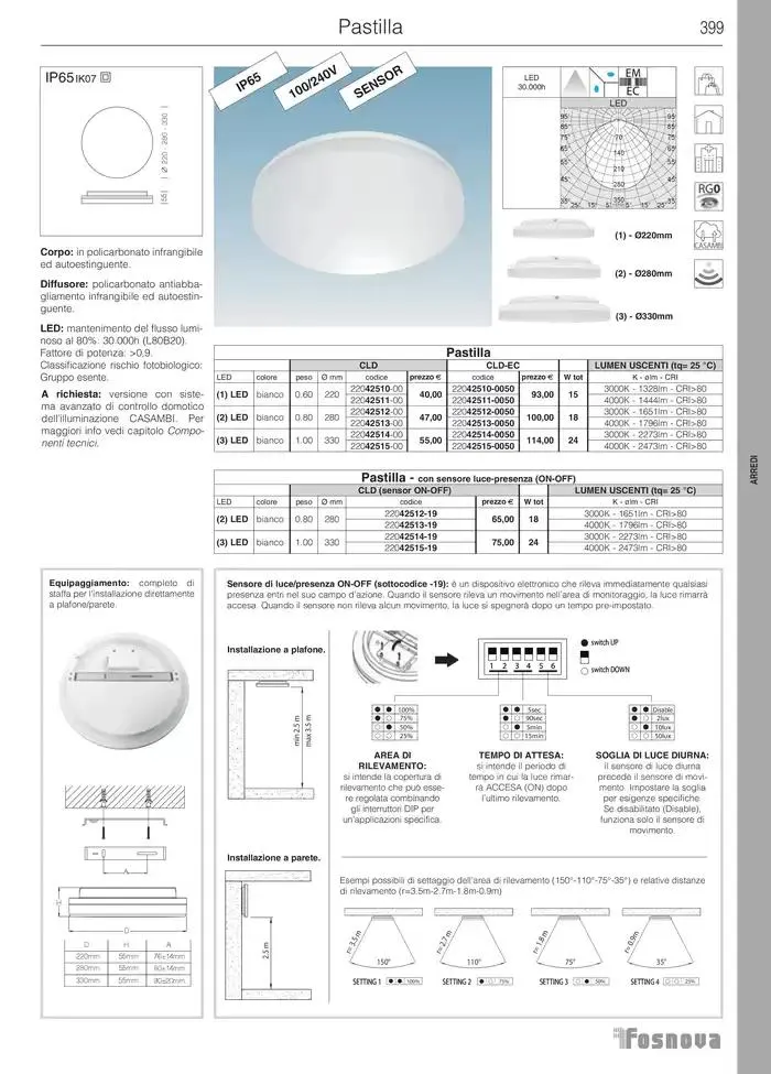 Fosnova LED 24/25 da 16 gennaio a 31 ottobre di 2025 - Pagina del volantino 401
