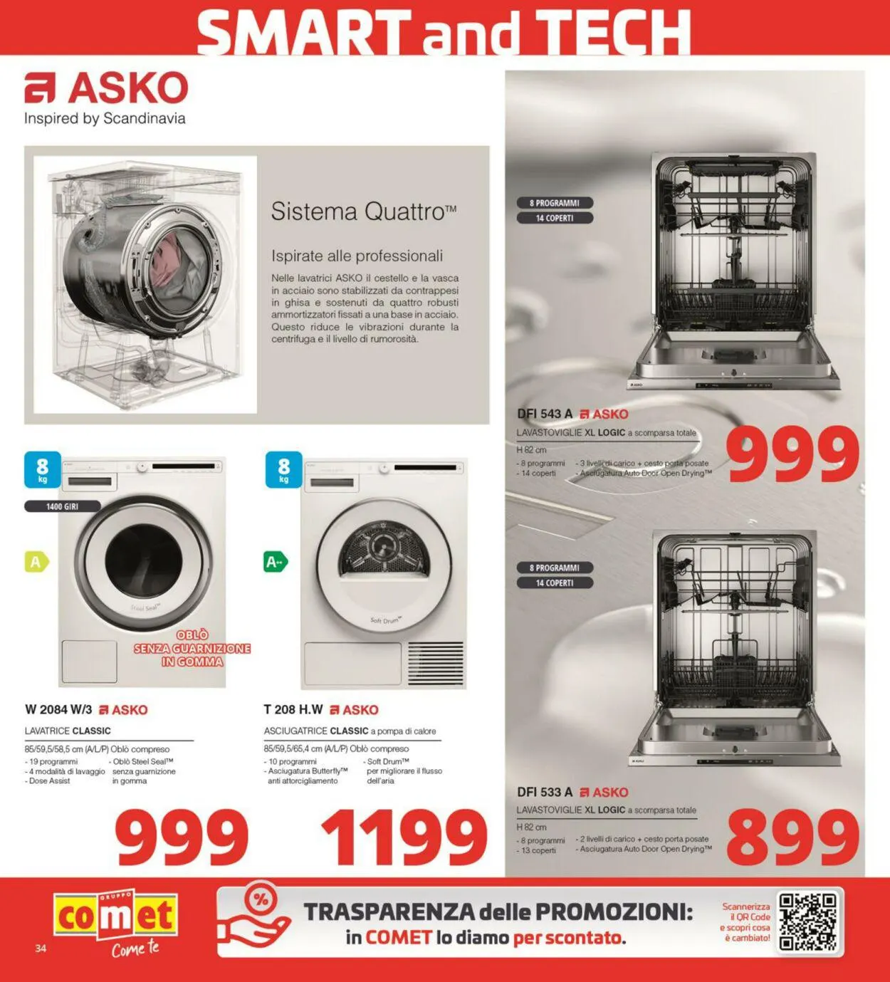 Comet Volantino attuale da 11 ottobre a 25 ottobre di 2023 - Pagina del volantino 34