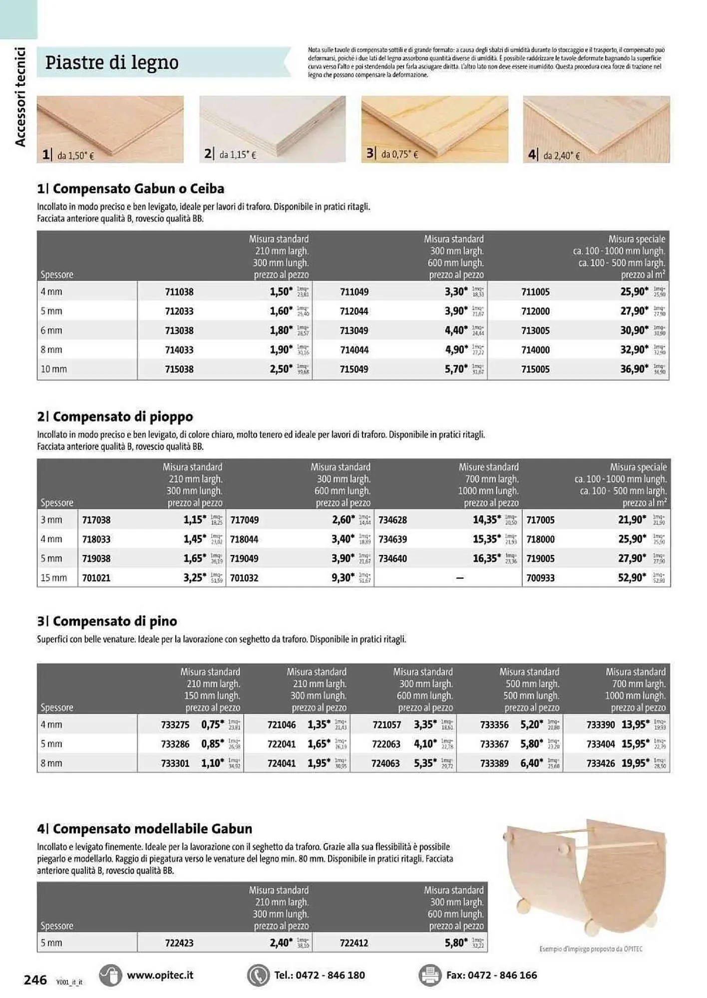 Volantino Opitec da 6 gennaio a 31 agosto di 2024 - Pagina del volantino 246