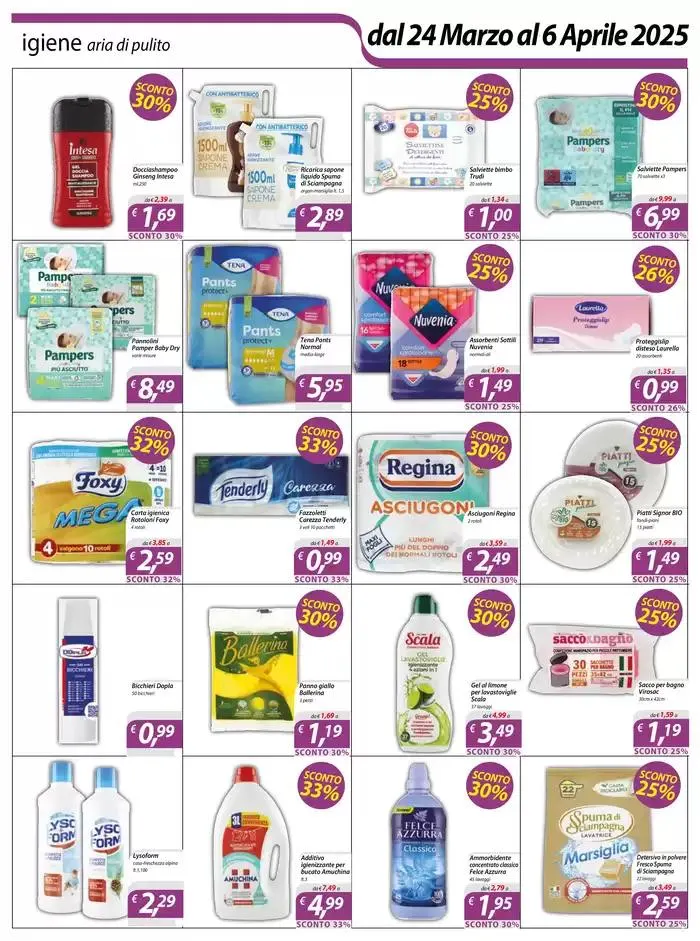 Con gli sconti da dimeglio, il Risparmio e tutto in Discesa! da 25 marzo a 6 aprile di 2025 - Pagina del volantino 8