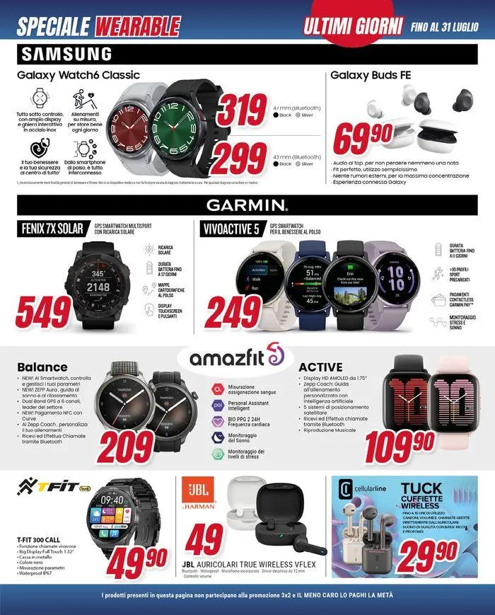 Ultimi giorni di 3x2 da Trony! da 25 luglio a 31 luglio di 2024 - Pagina del volantino 19