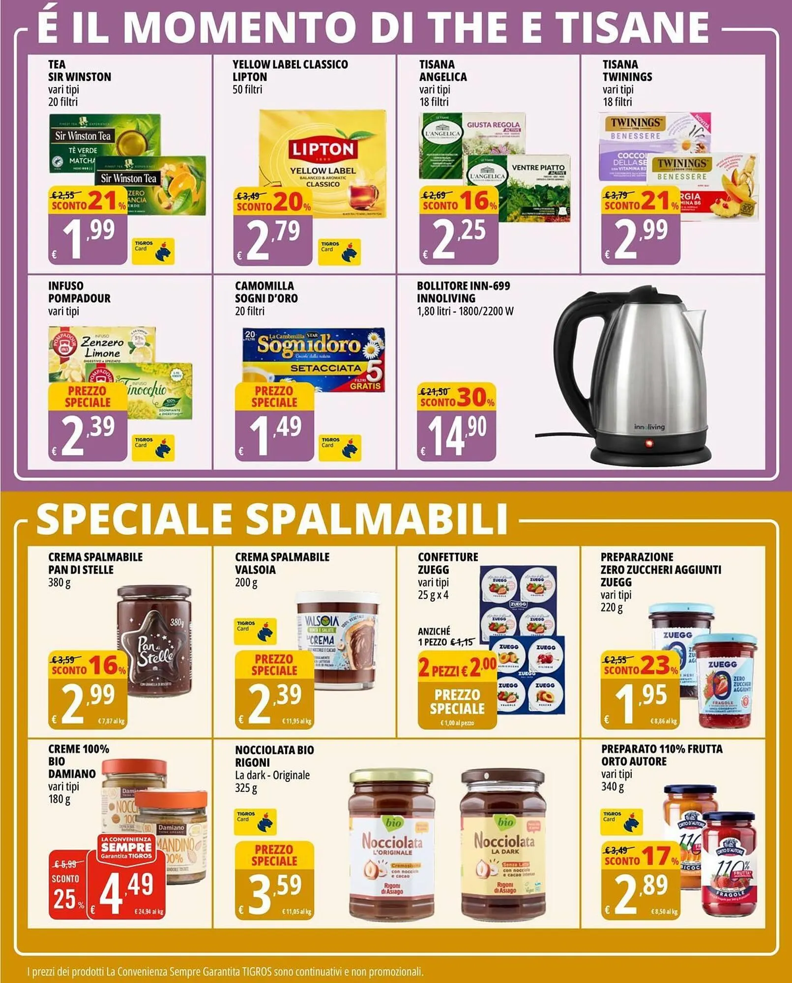 Volantino Tigros da 14 ottobre a 28 ottobre di 2025 - Pagina del volantino 19