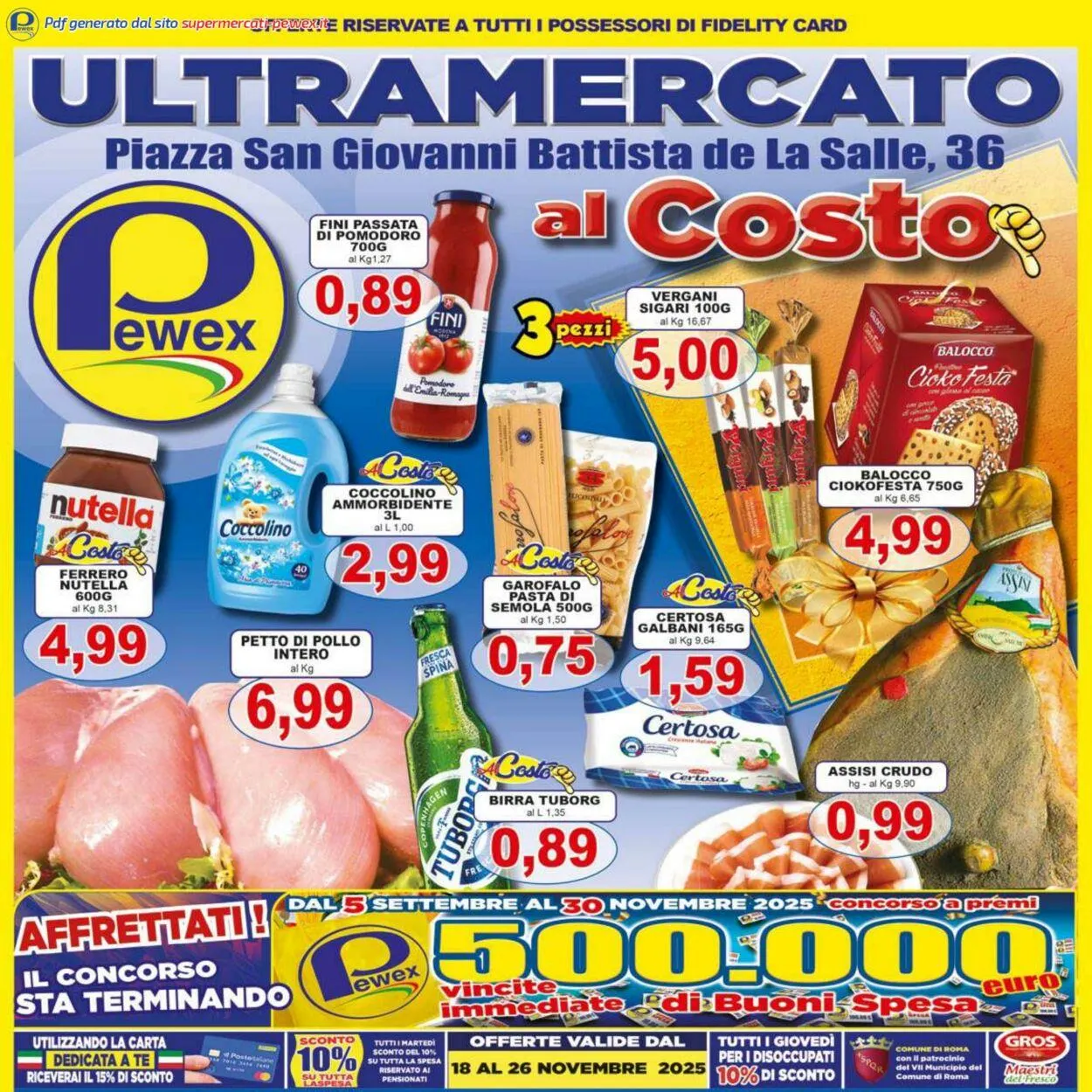 Pewex Volantino attuale da 9 dicembre a 23 dicembre di 2025 - Pagina del volantino 1