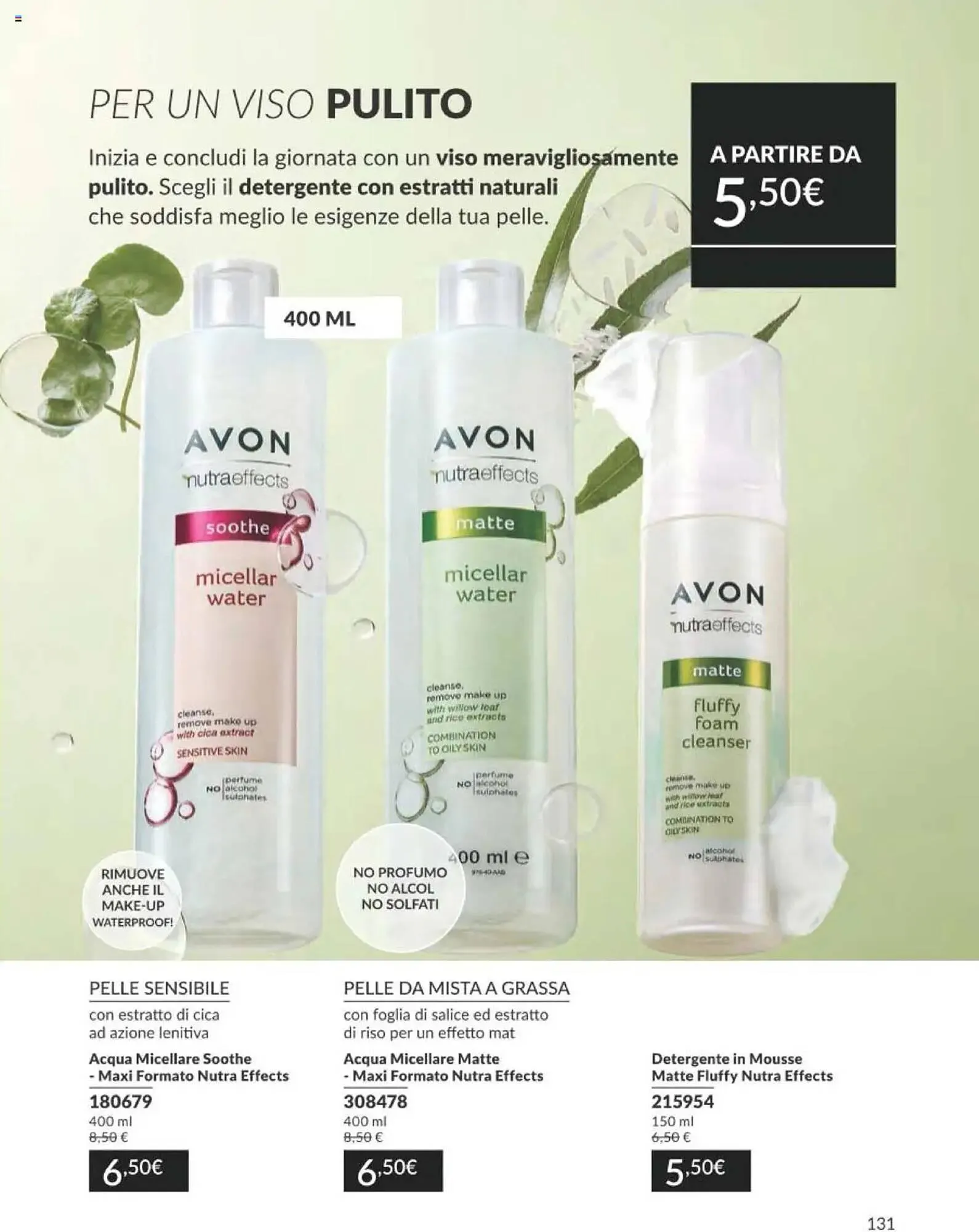Volantino Avon da 1 aprile a 30 aprile di 2025 - Pagina del volantino 131