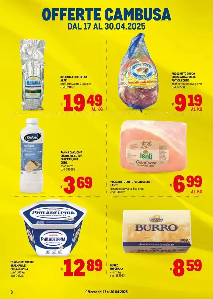 Offerte per Te -Area 6 da 22 aprile a 30 aprile di 2025 - Pagina del volantino 8