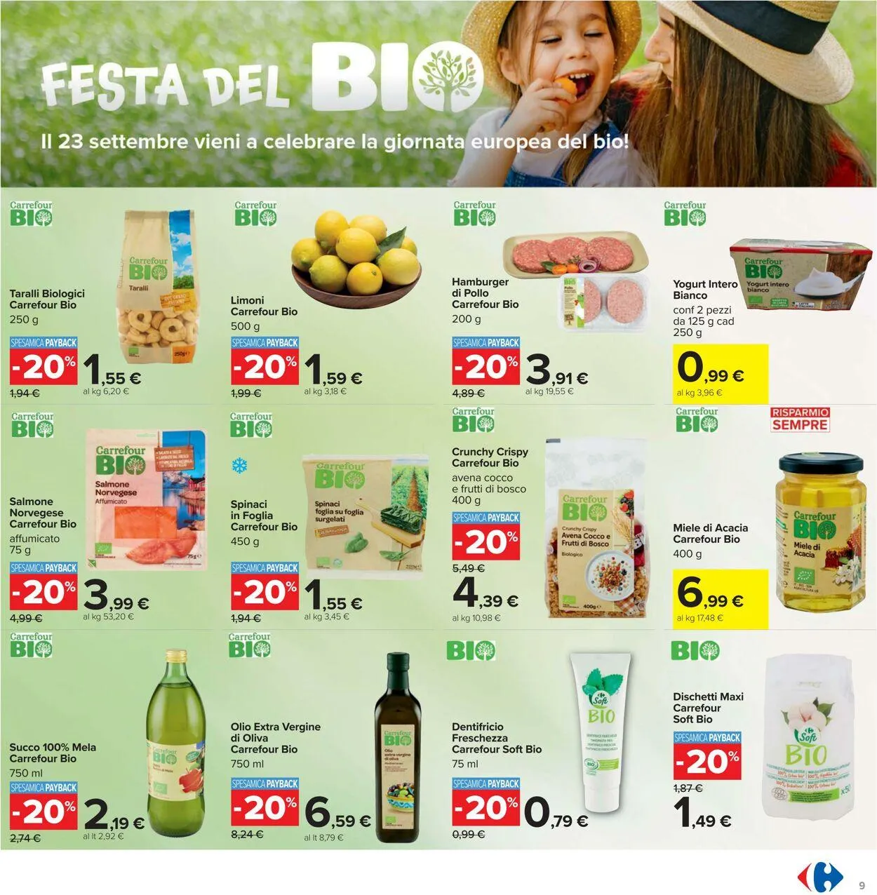 Carrefour Volantino attuale da 15 settembre a 25 settembre di 2025 - Pagina del volantino 9