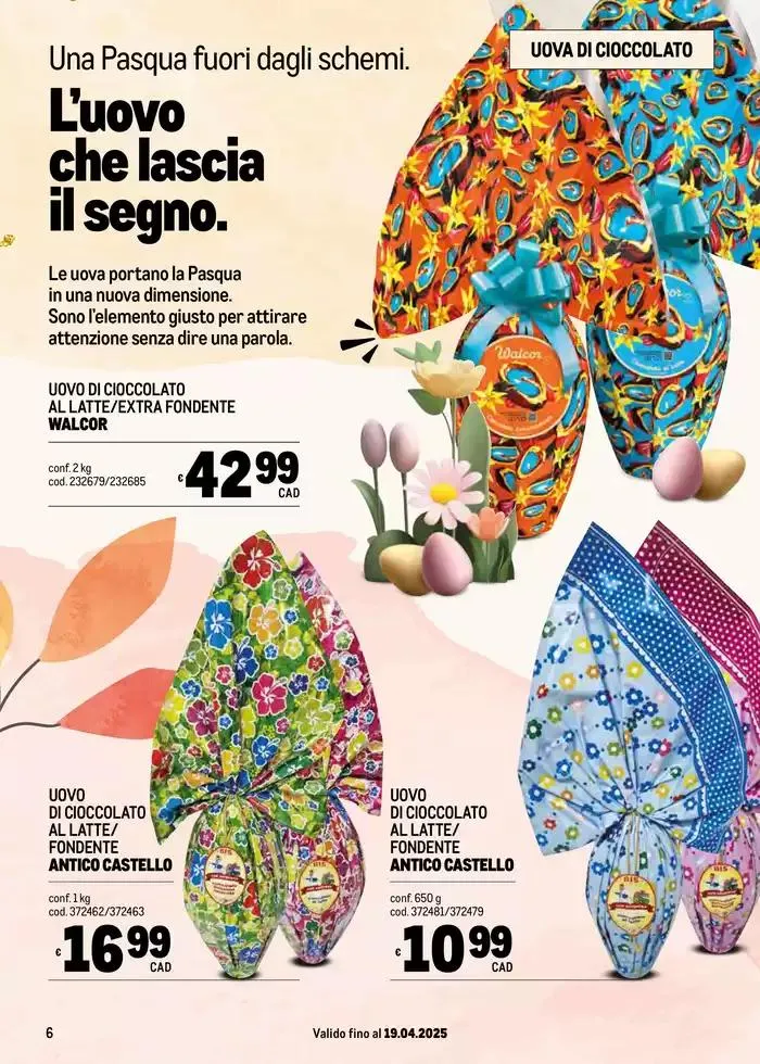 Catalogo Pasqua da 7 marzo a 19 aprile di 2025 - Pagina del volantino 6