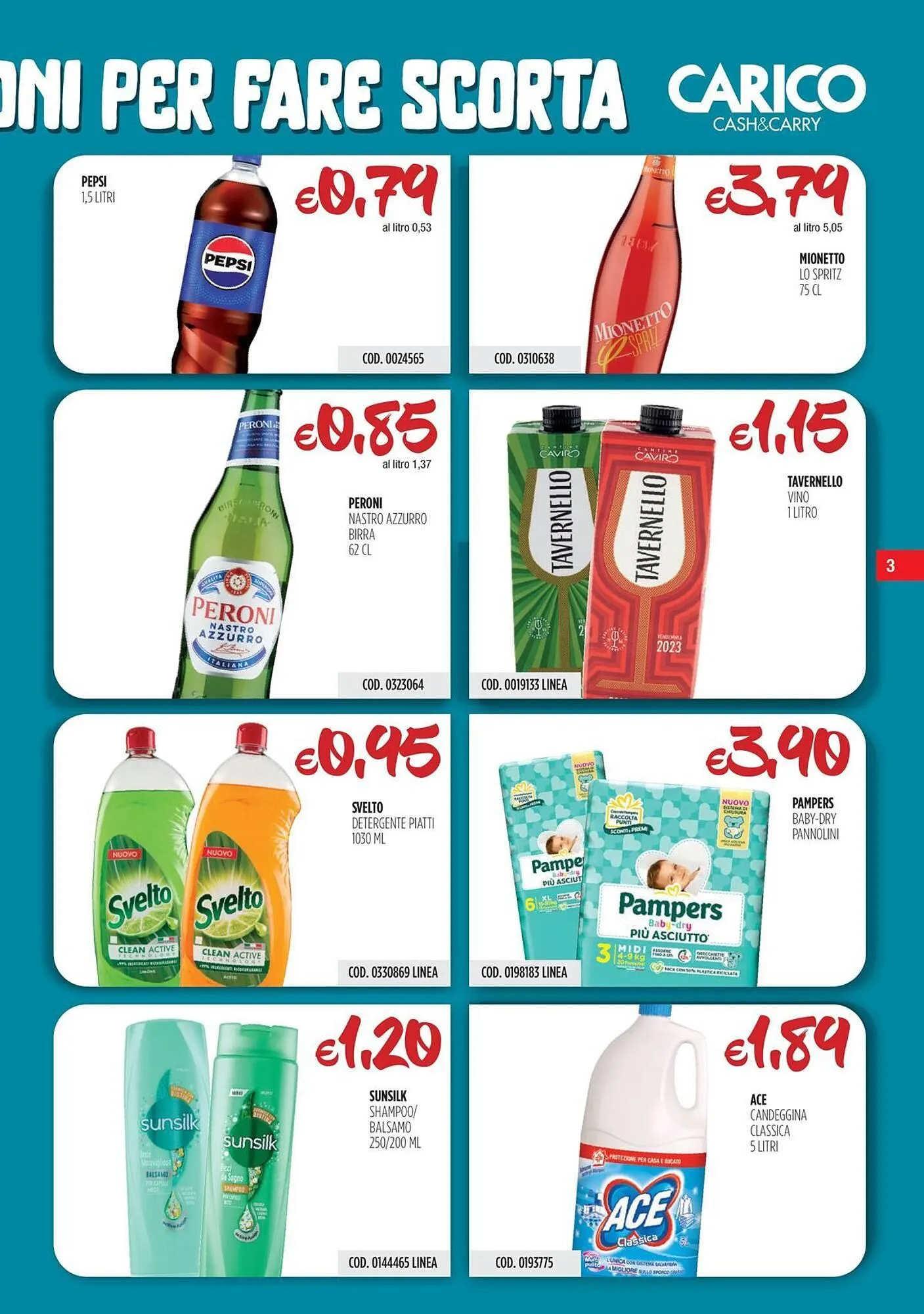 Volantino Carico Cash & Carry da 23 ottobre a 5 novembre di 2025 - Pagina del volantino 3