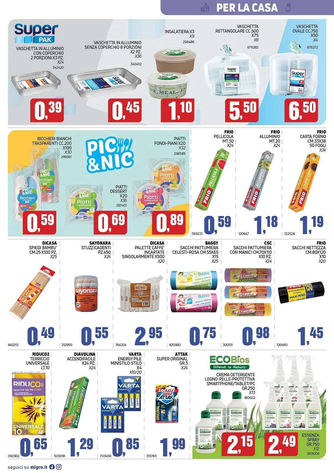 Volantino Migro da 5 marzo a 31 marzo di 2025 - Pagina del volantino 20