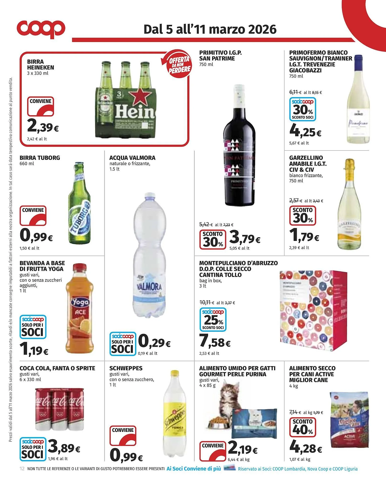 Volantino Coop da 5 marzo a 11 marzo di 2026 - Pagina del volantino 12