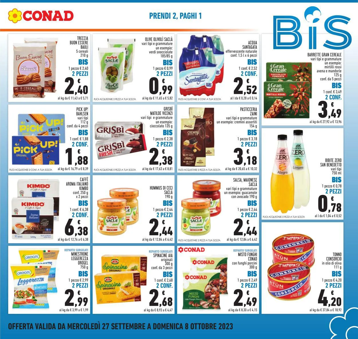 Conad - Roma Volantino attuale da 27 settembre a 8 ottobre di 2023 - Pagina del volantino 3