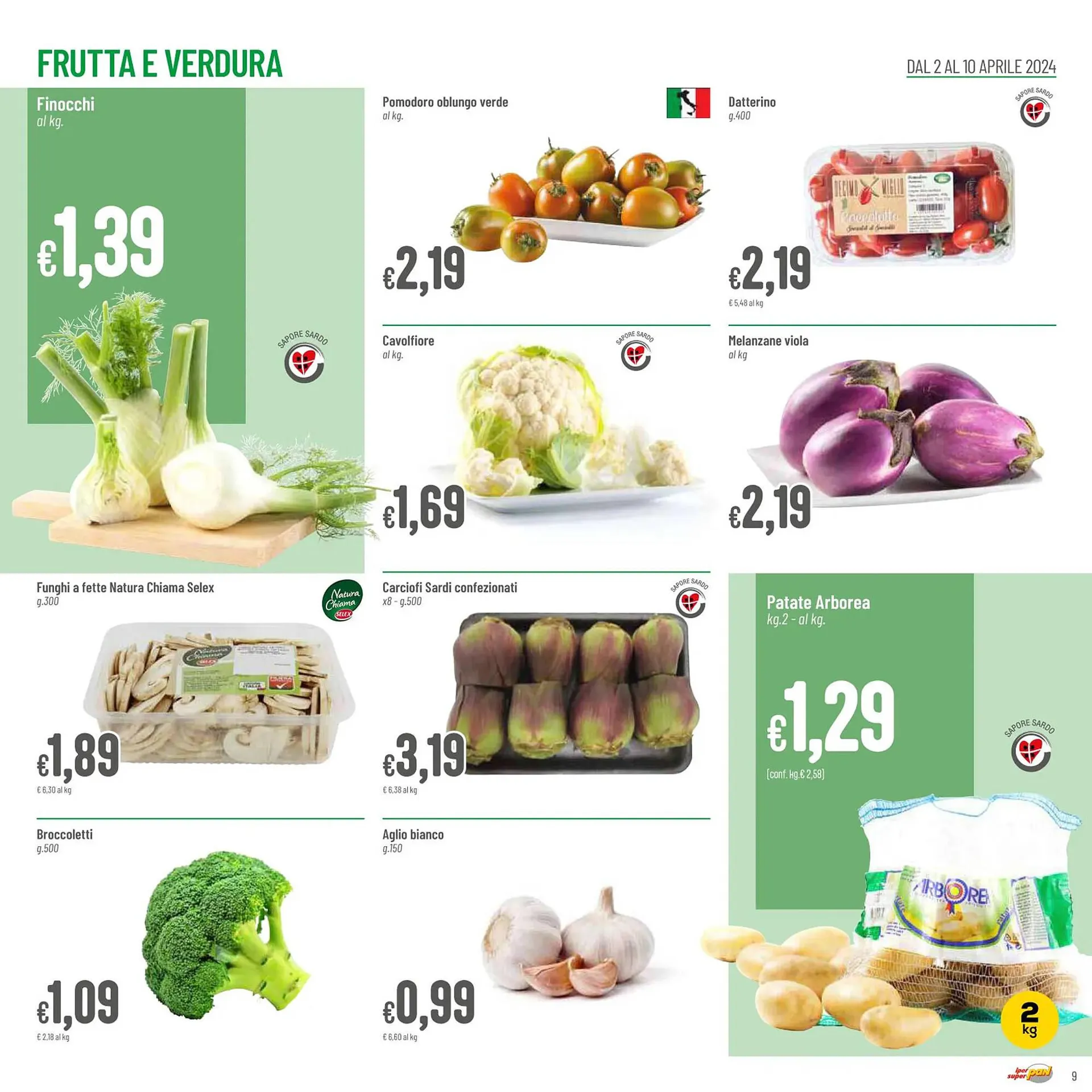 Volantino iper Pan super da 2 aprile a 10 aprile di 2024 - Pagina del volantino 9