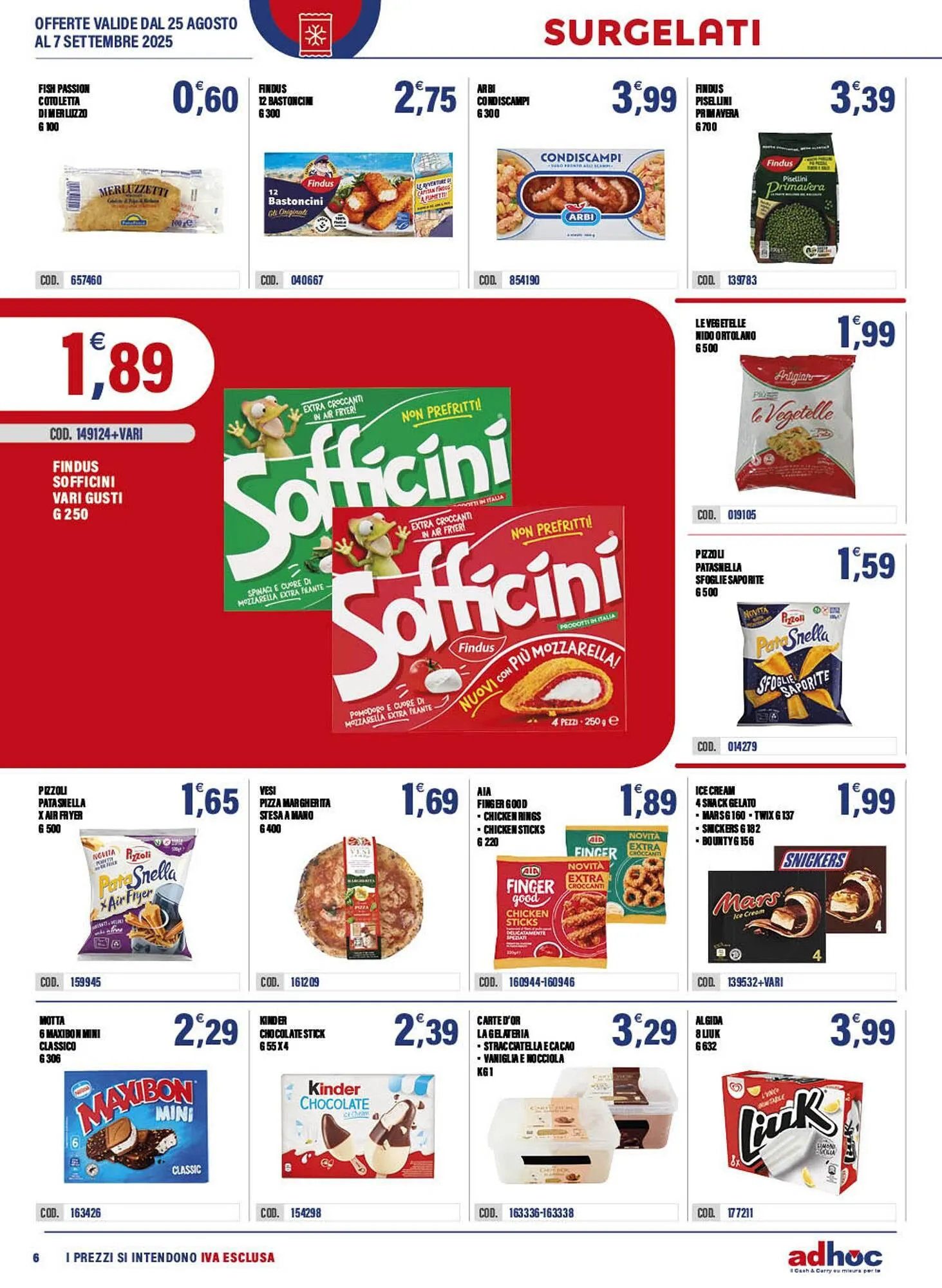 Volantino Adhoc da 25 agosto a 7 settembre di 2025 - Pagina del volantino 6