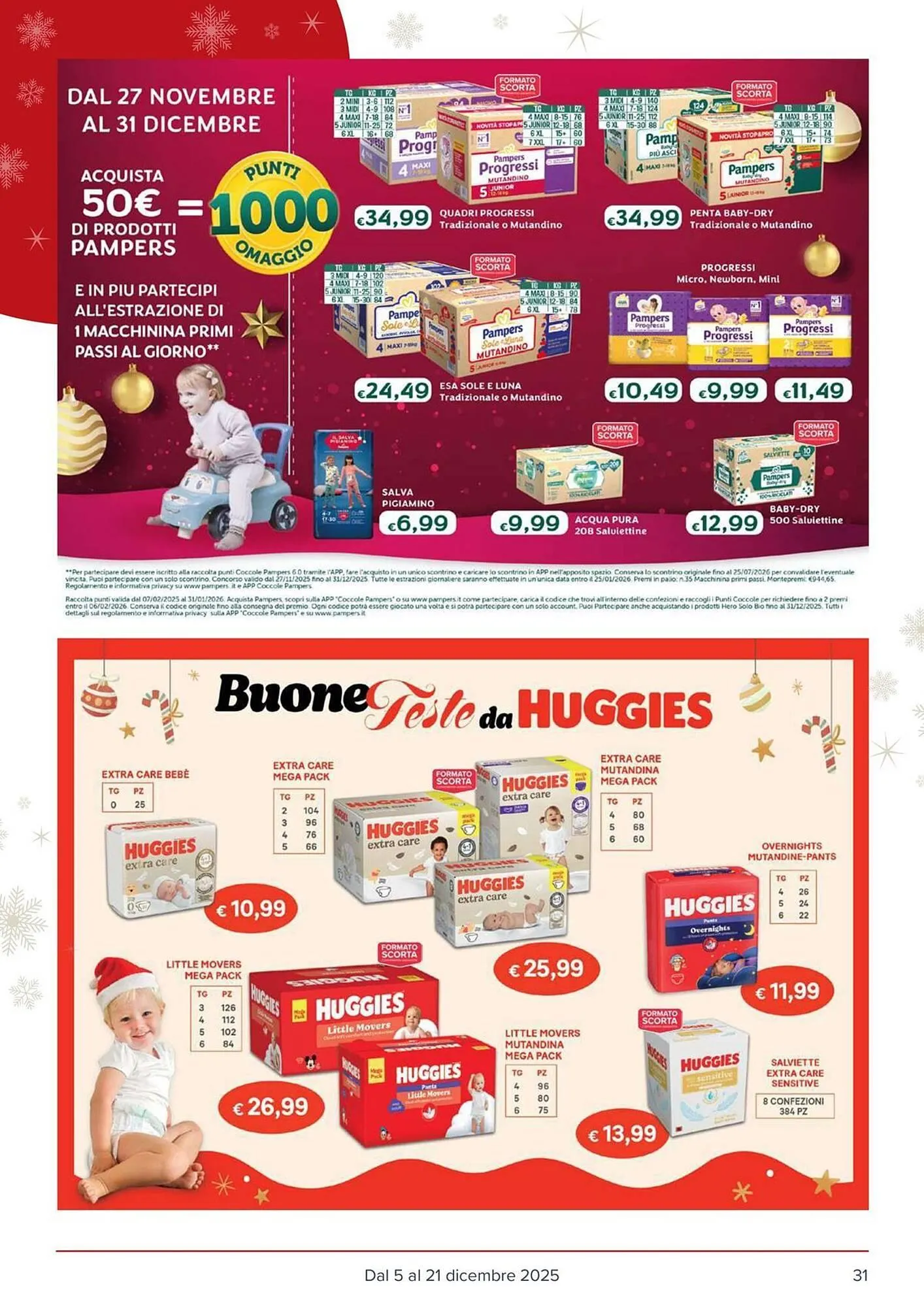 Volantino Io Bimbo da 5 dicembre a 21 dicembre di 2025 - Pagina del volantino 31